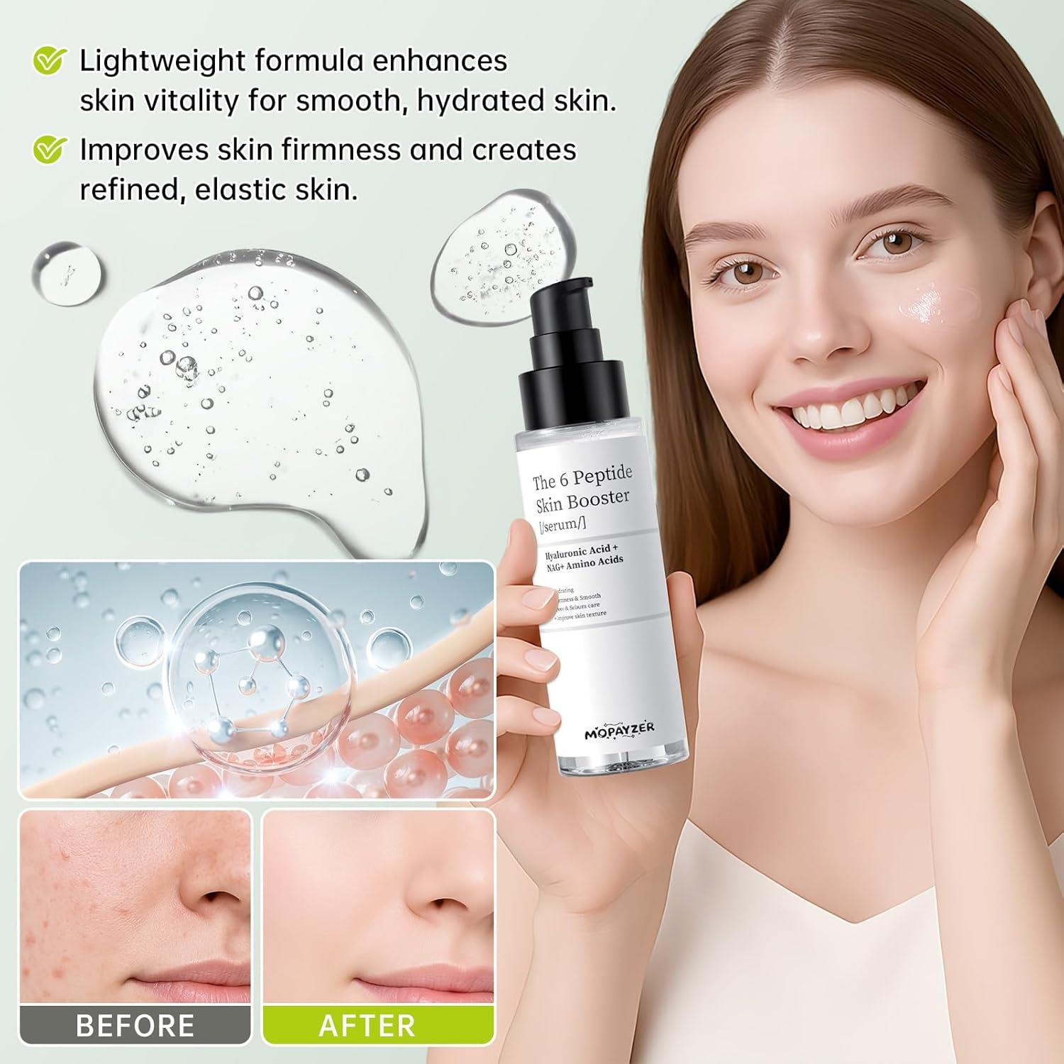 Suero Facial Potenciador de Piel Mopayzer 140g con Péptidos