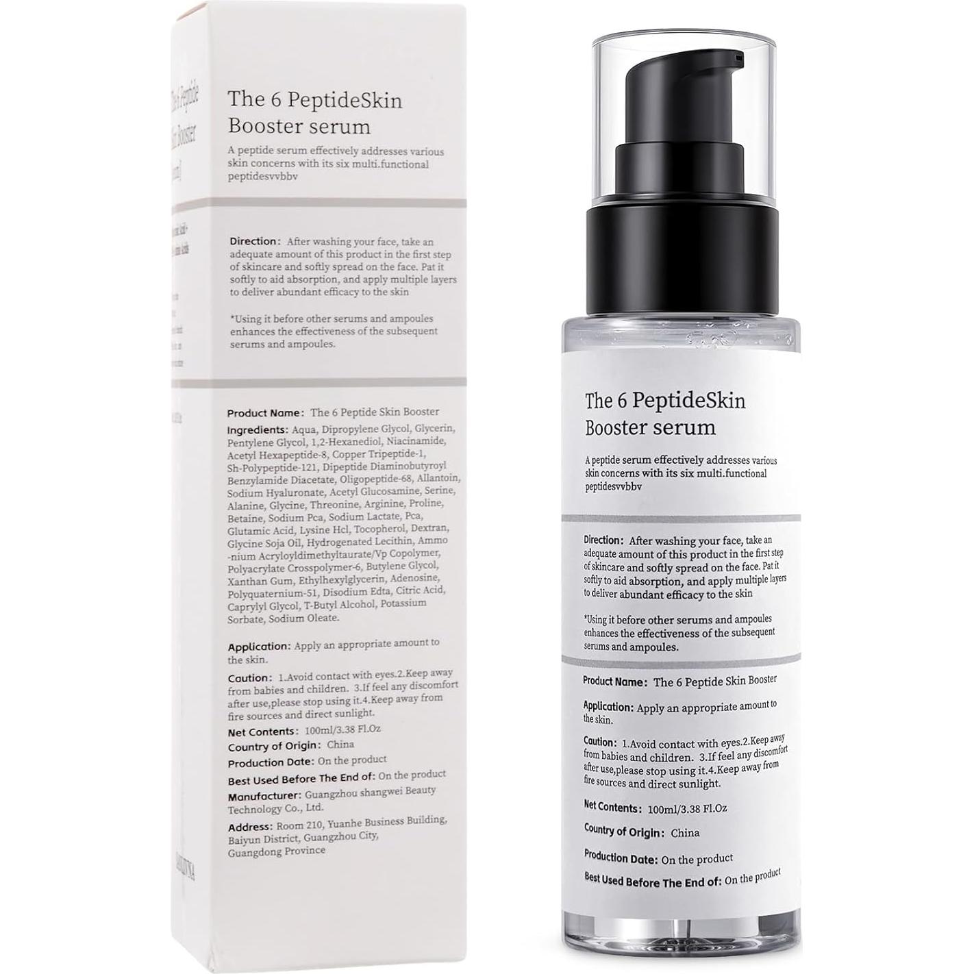 Suero Facial Potenciador de Piel Mopayzer 140g con Péptidos