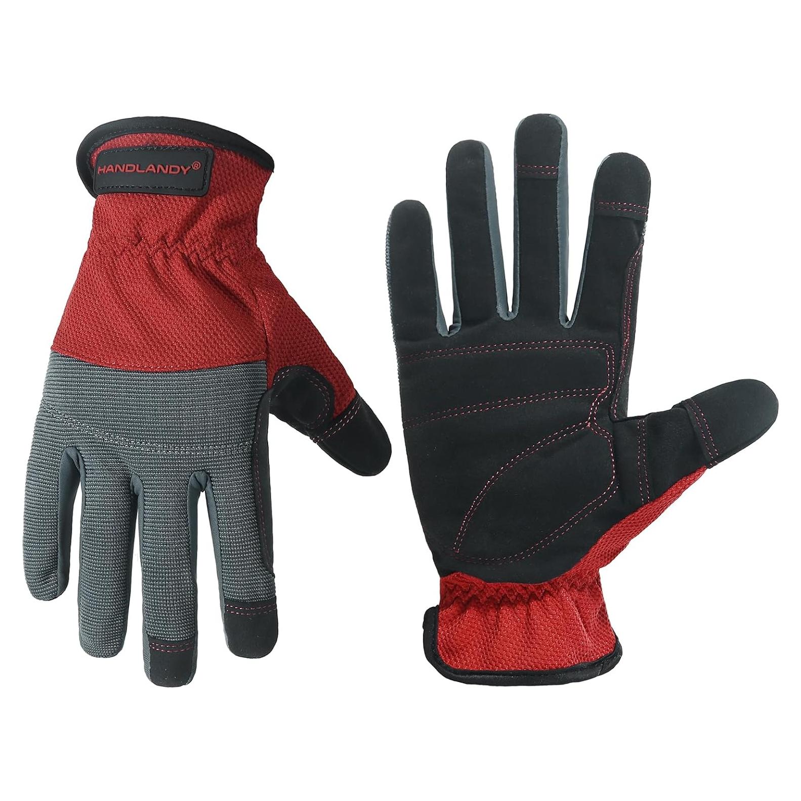 Guantes de Trabajo HANDLANDY Unisex Táctiles Flexibles