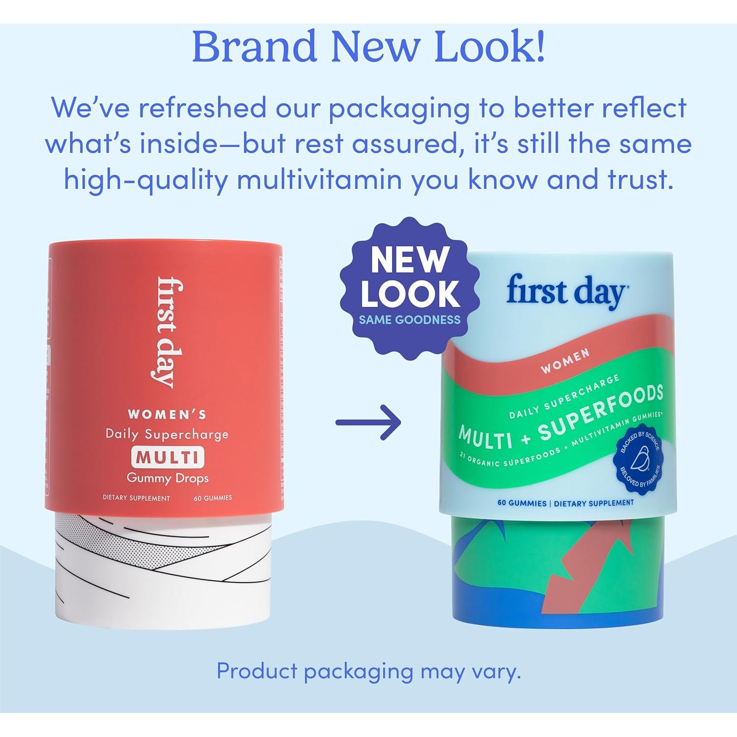 Multivitamínico para Mujeres Primer Día - Gomitas Veganas 30 Unidades