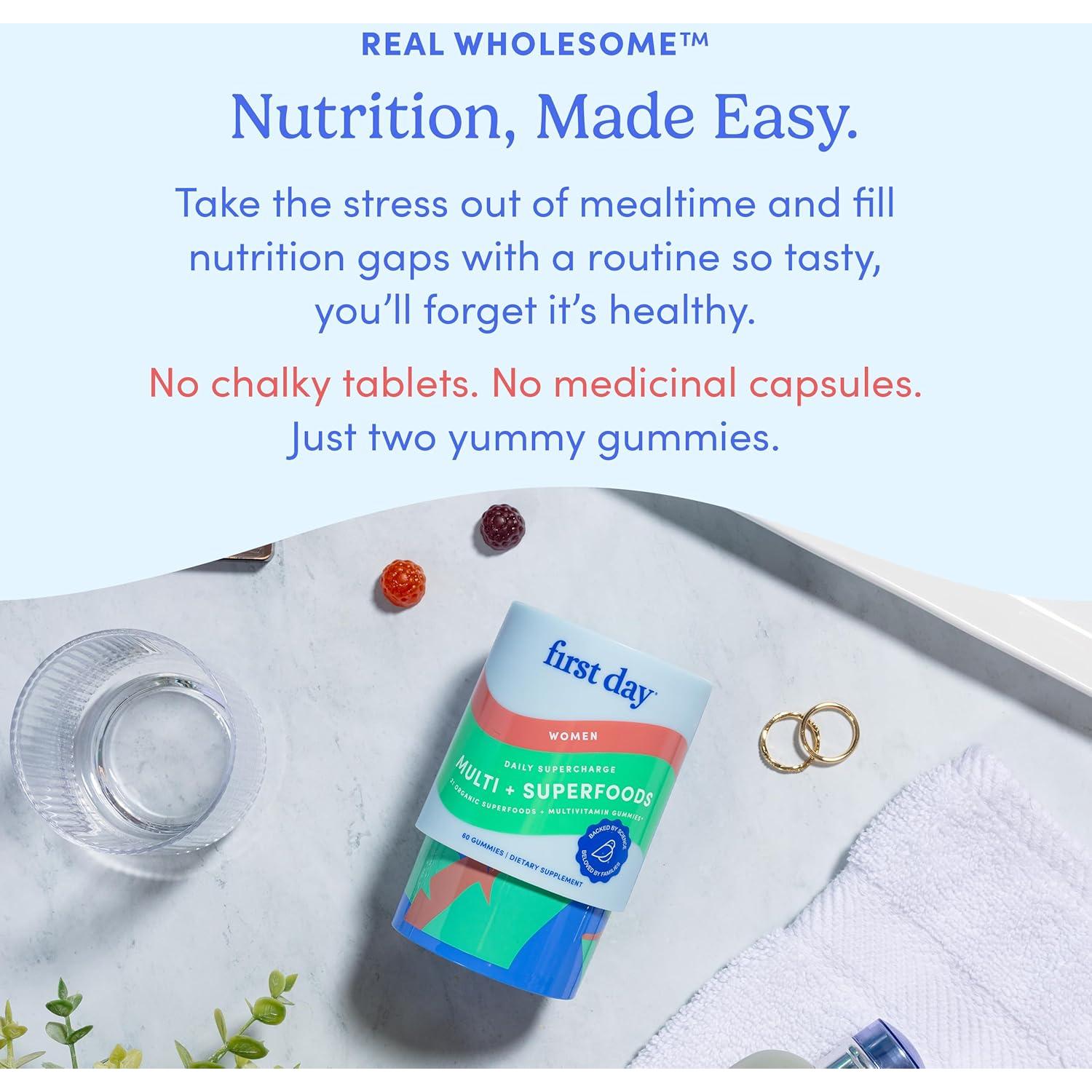 Multivitamínico para Mujeres Primer Día - Gomitas Veganas 30 Unidades