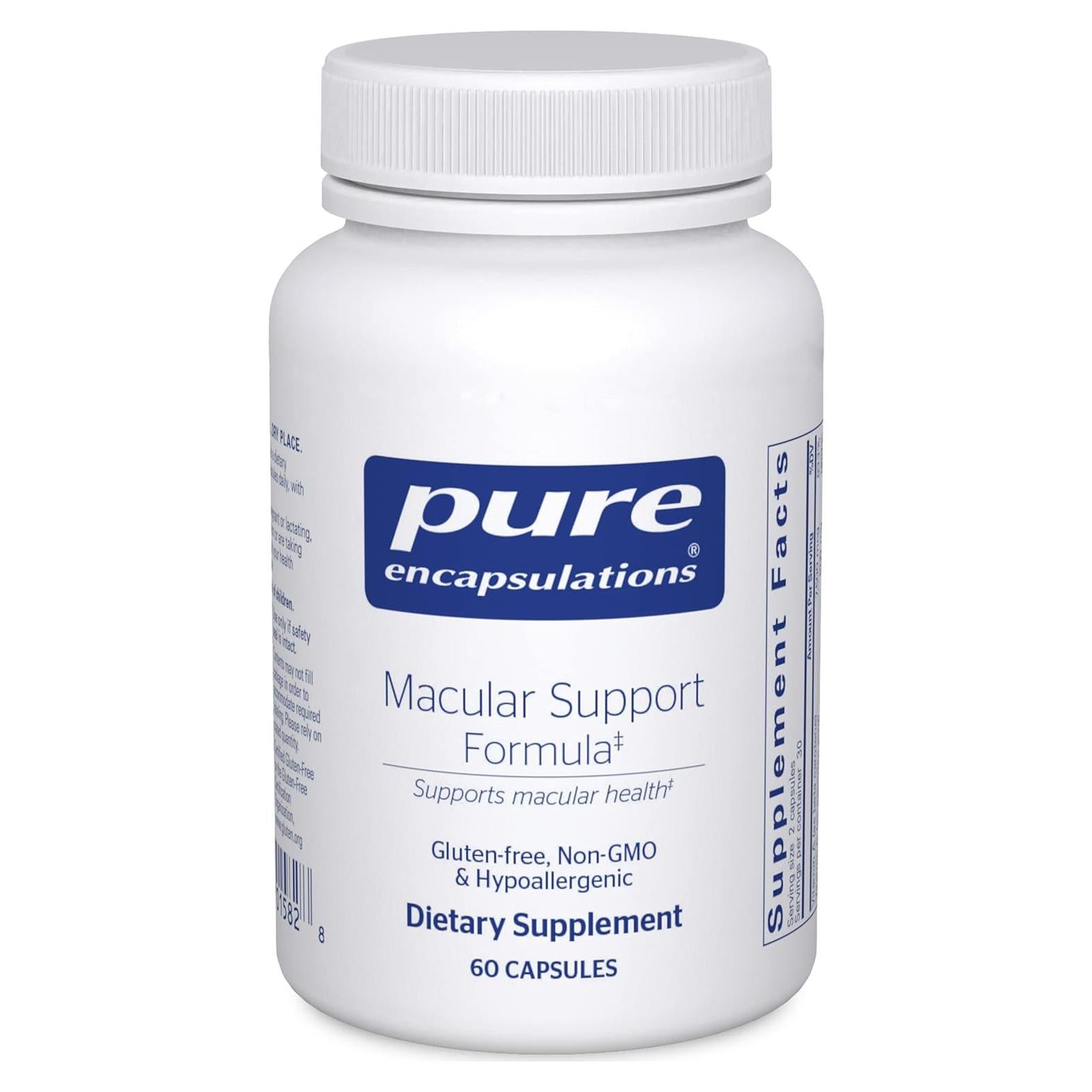 Suplemento Hipoalergénico Pure Encapsulations 60 Cápsulas