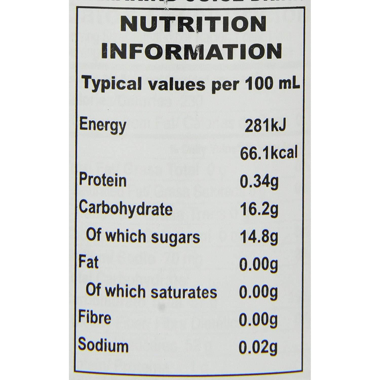Foco Bebida de Tamarindo 2.1L - Paquete de 6 Botellas