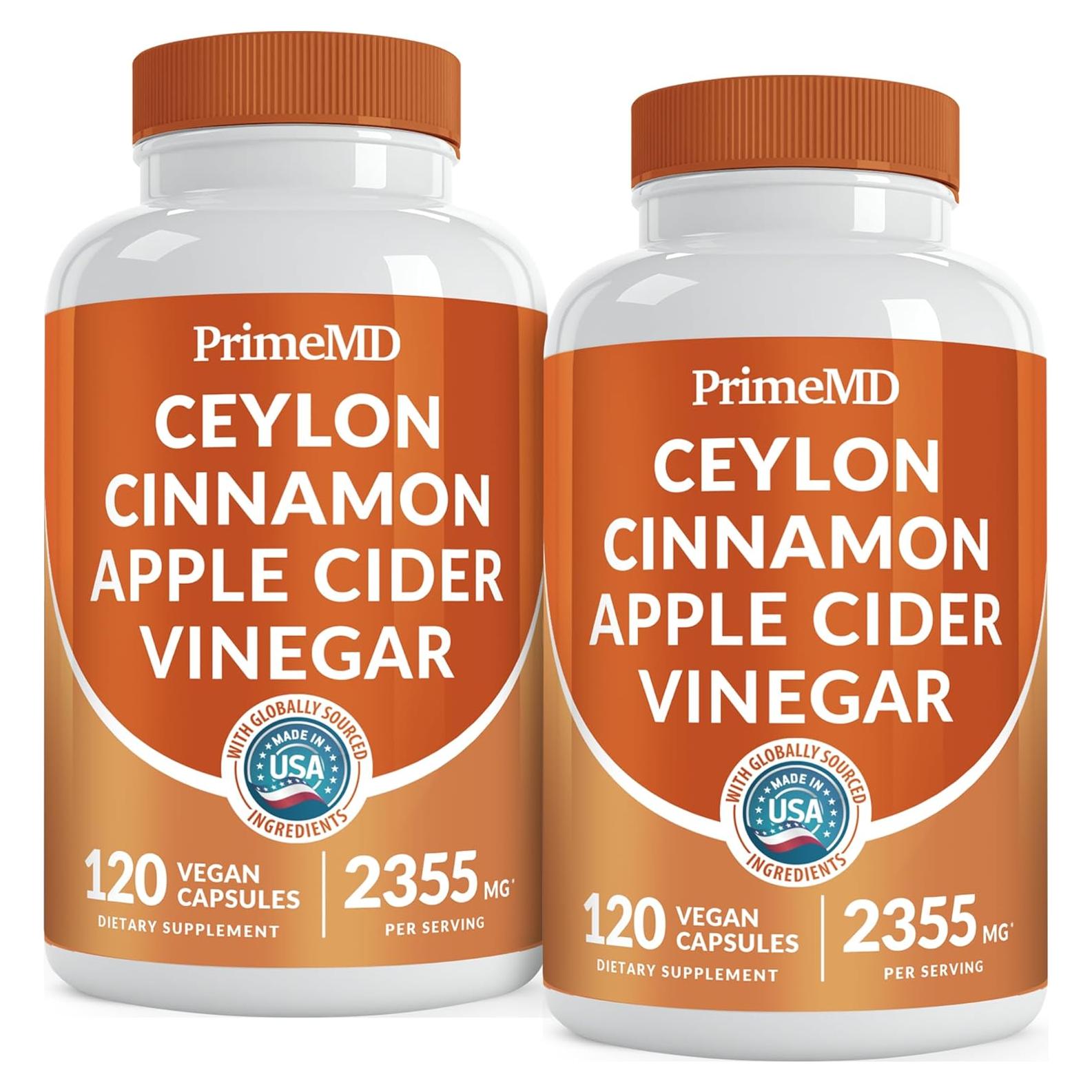 Cápsulas de Canela de Ceilán PrimeMD 2355mg - 120 unidades