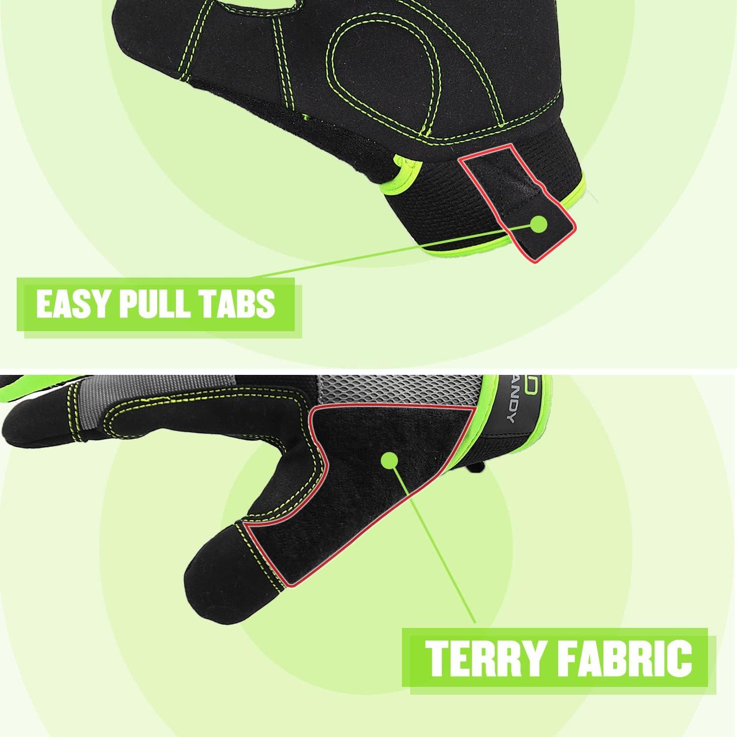 Guantes de Trabajo HANDLANDY Unisex Táctiles para Jardín