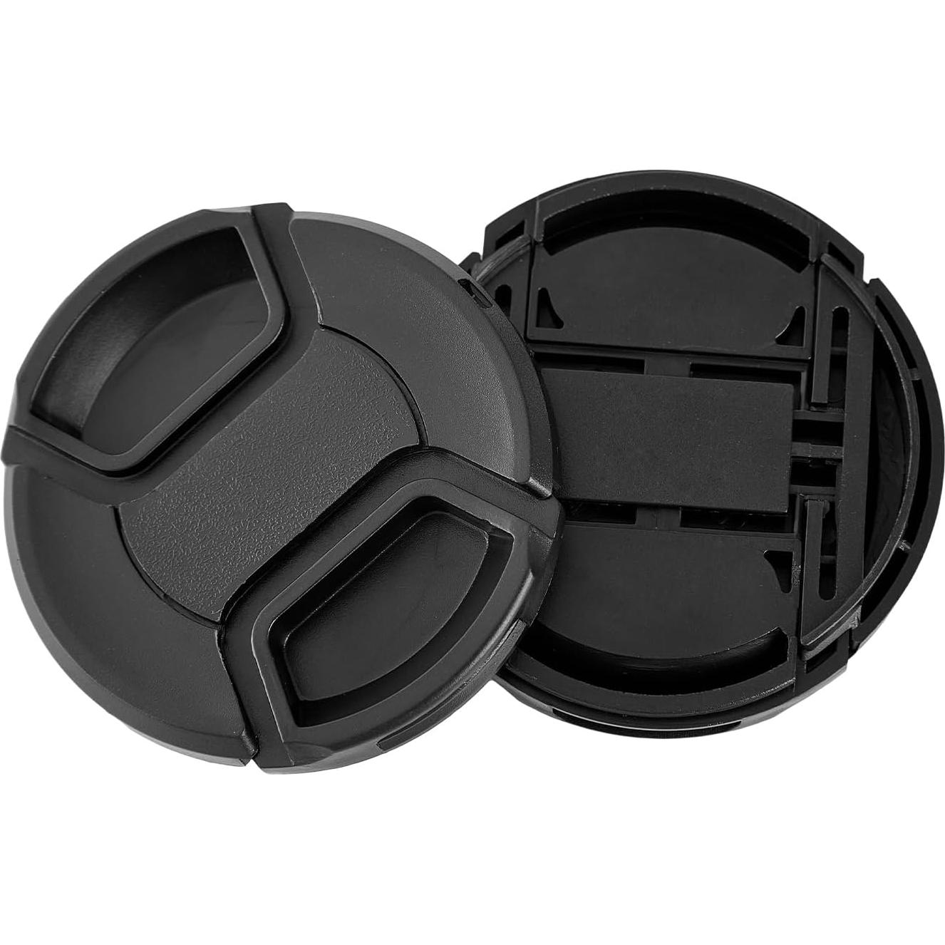 Paquete de 2 tapas de lente 49mm ZZJMCH para cámaras DSLR