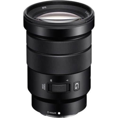 Lente Sony SELP18105G E PZ 18-105mm F4 G OSS Negro
