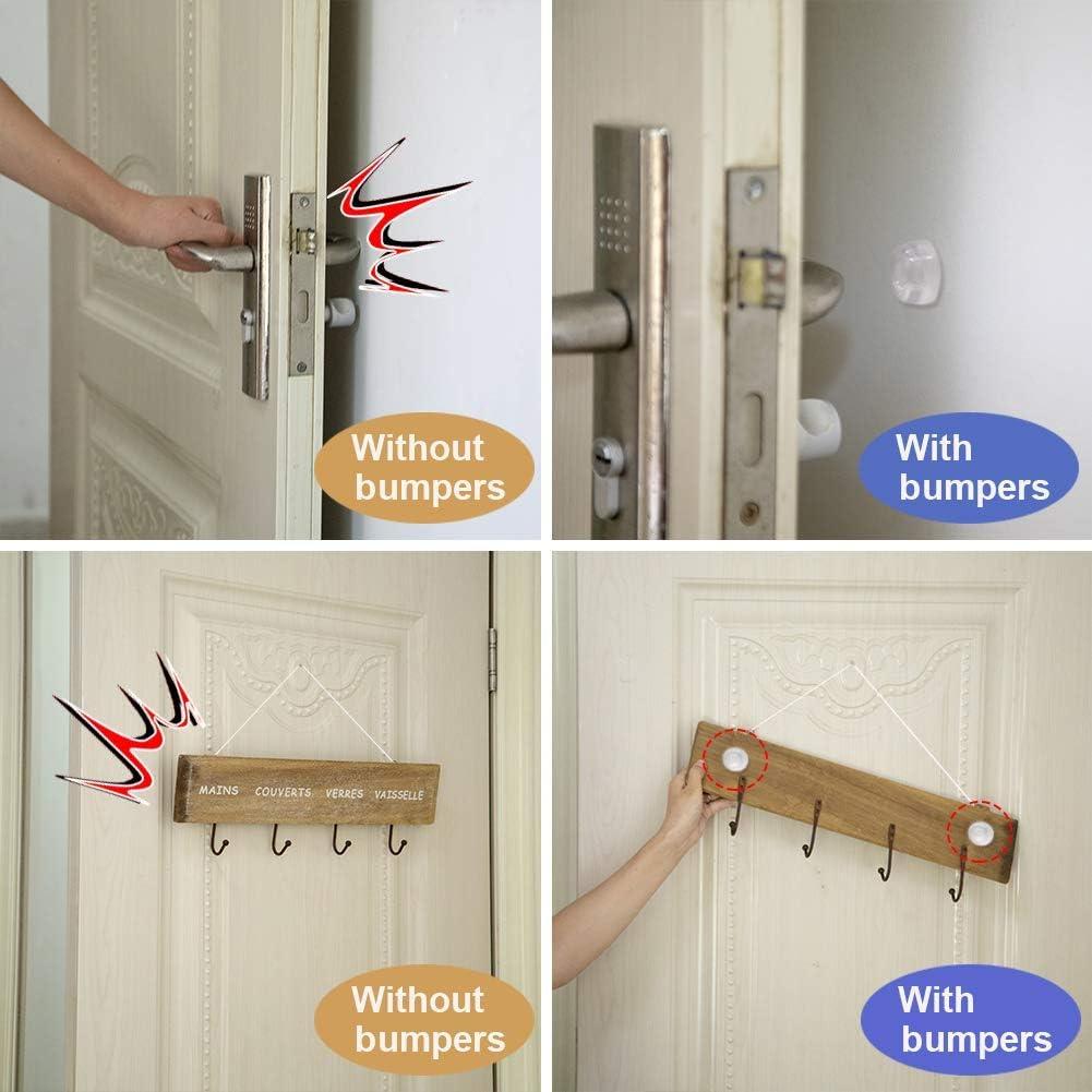 18 Protectores Transparentes de Silicona GINOYA para Muebles