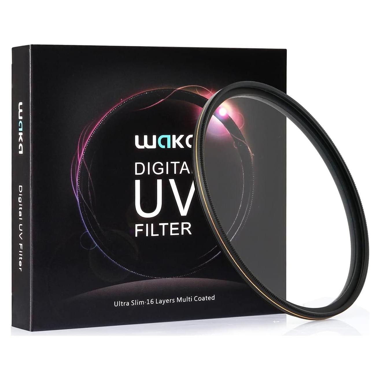 Filtro UV Waka 49mm MC - Protección Ultravioleta 16 Capas