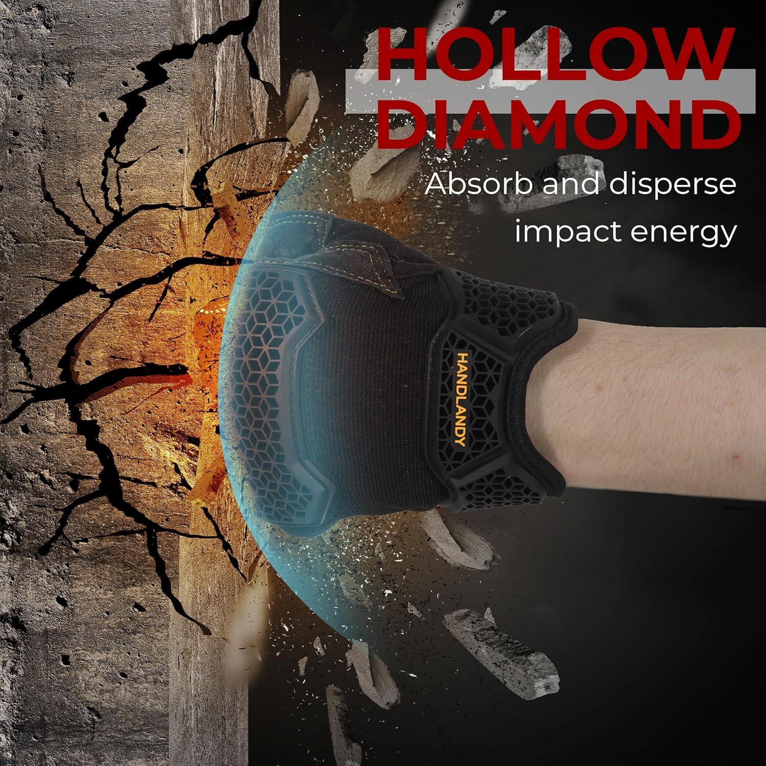 Guantes de Trabajo HANDLANDY Unisex Táctiles Flexibles