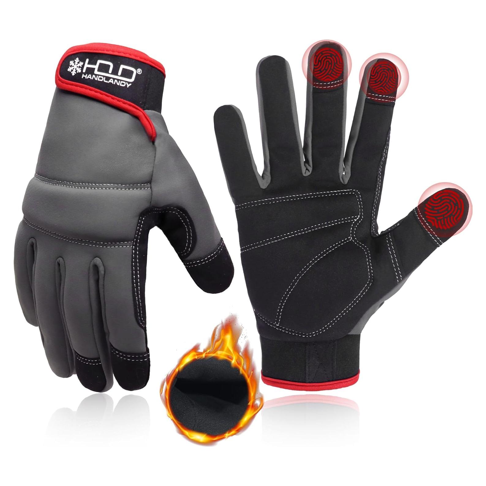 Guantes de Trabajo HANDLANDY Táctiles Unisex 21x11 cm