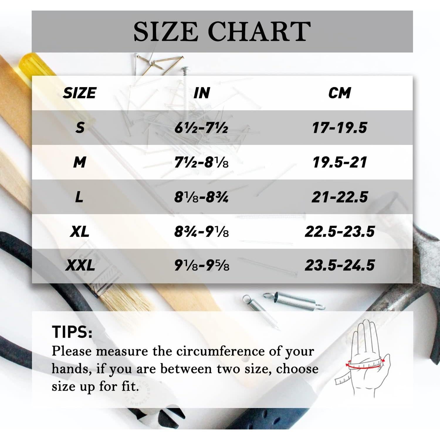 Guantes de Trabajo HANDLANDY 2X Grande Táctiles para Jardín