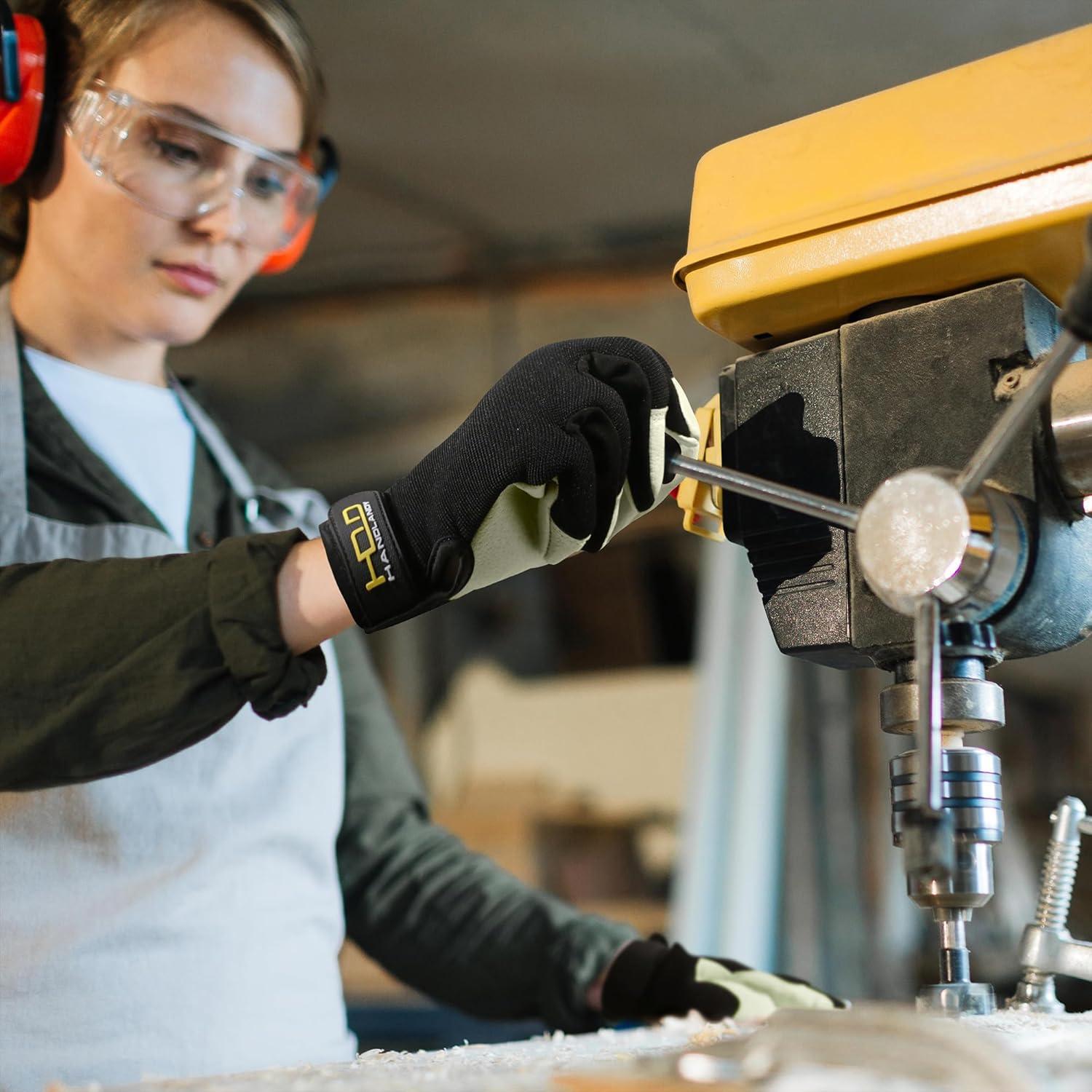 Guantes de Trabajo HANDLANDY Unisex Táctiles para Jardín
