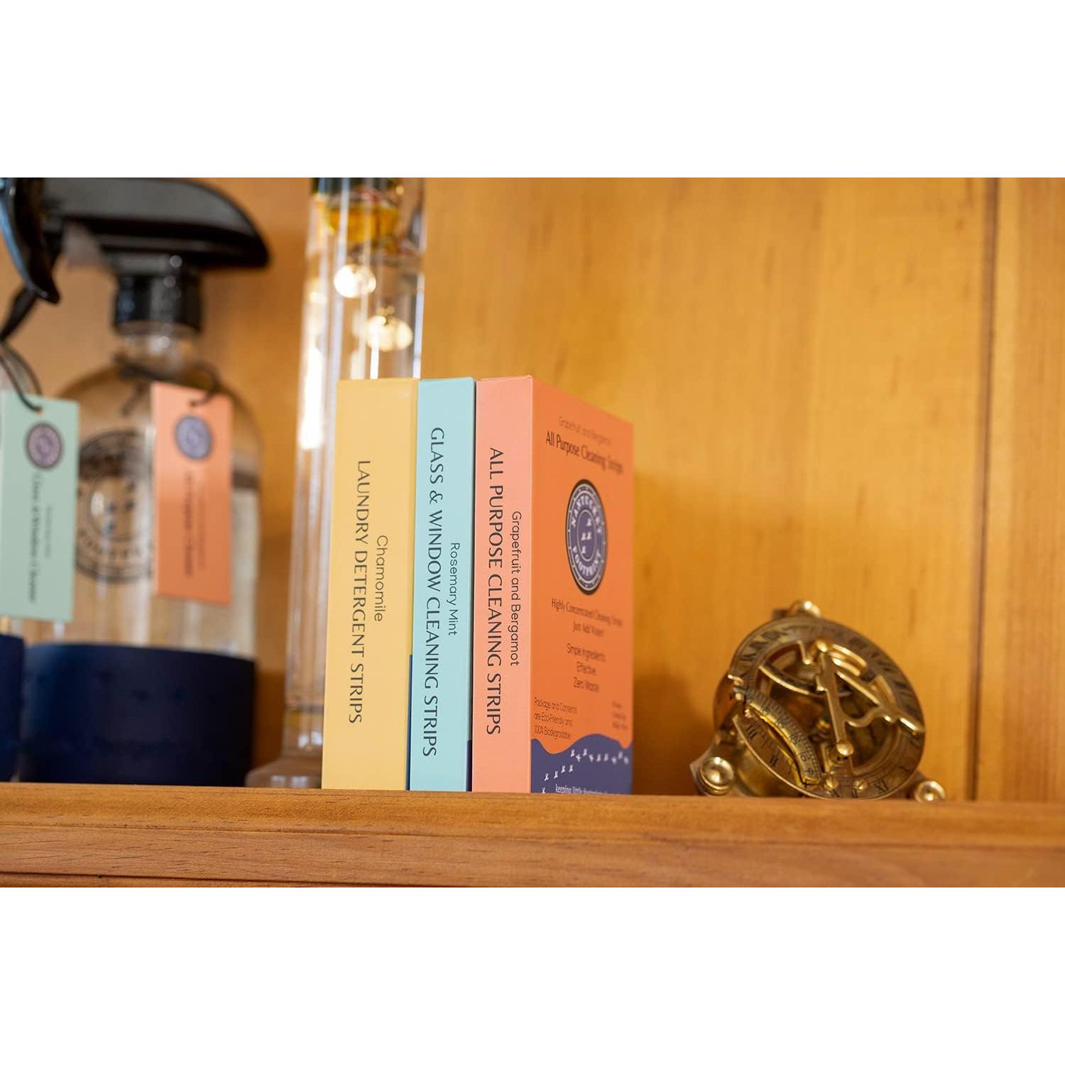 Tiras Limpiadoras de Vidrio Nantucket 8 Paquete Ecológicas