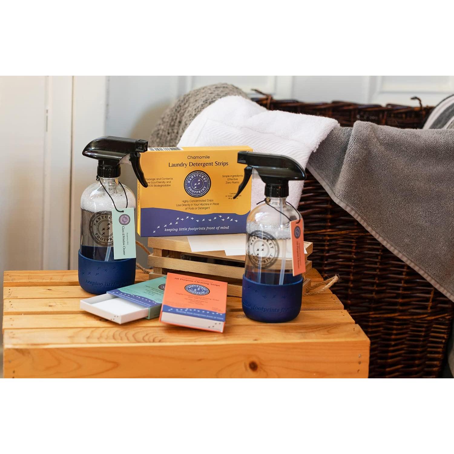 Tiras Limpiadoras de Vidrio Nantucket 8 Paquete Ecológicas