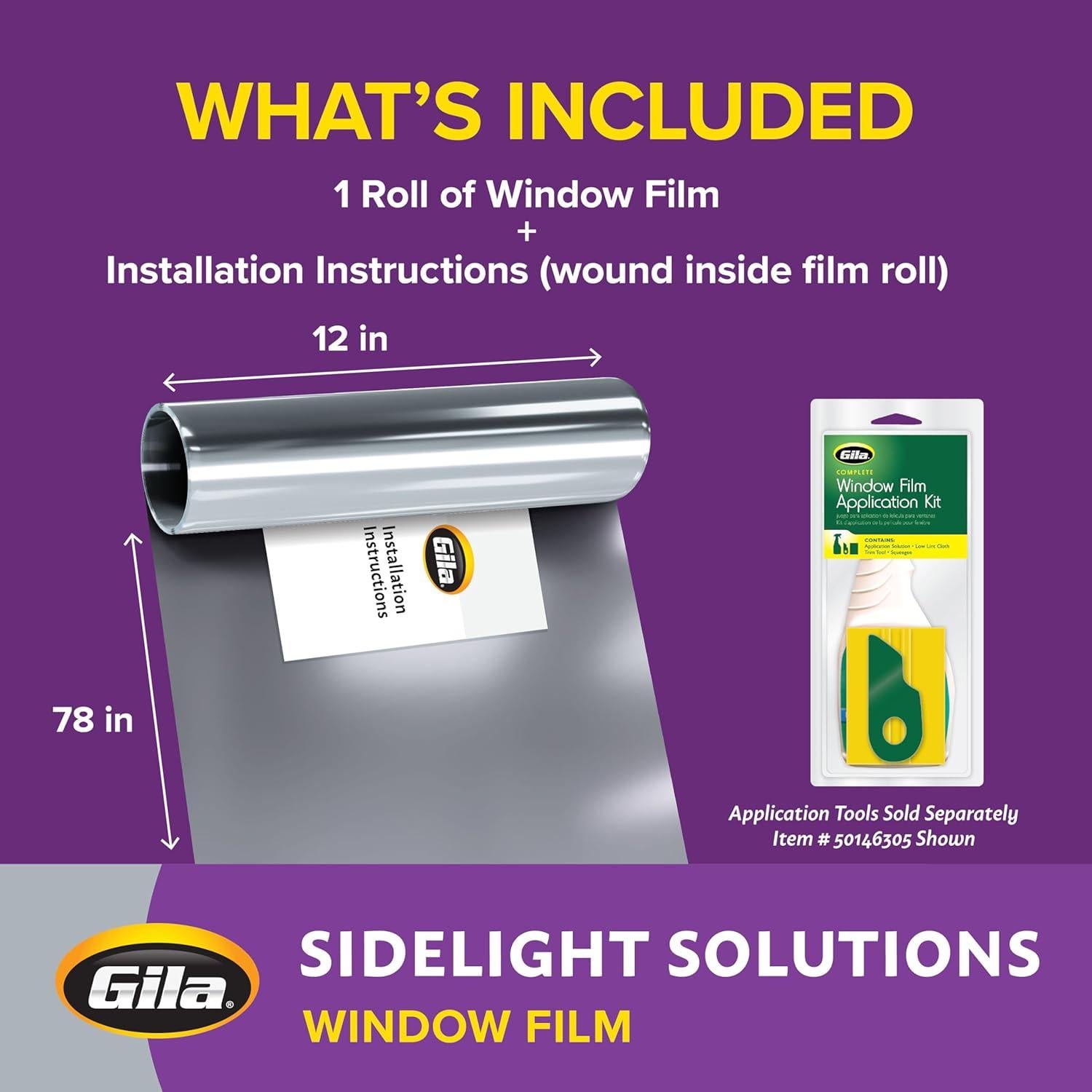 Película de Ventana Gila Esmerilada 30.48x198.12cm DIY