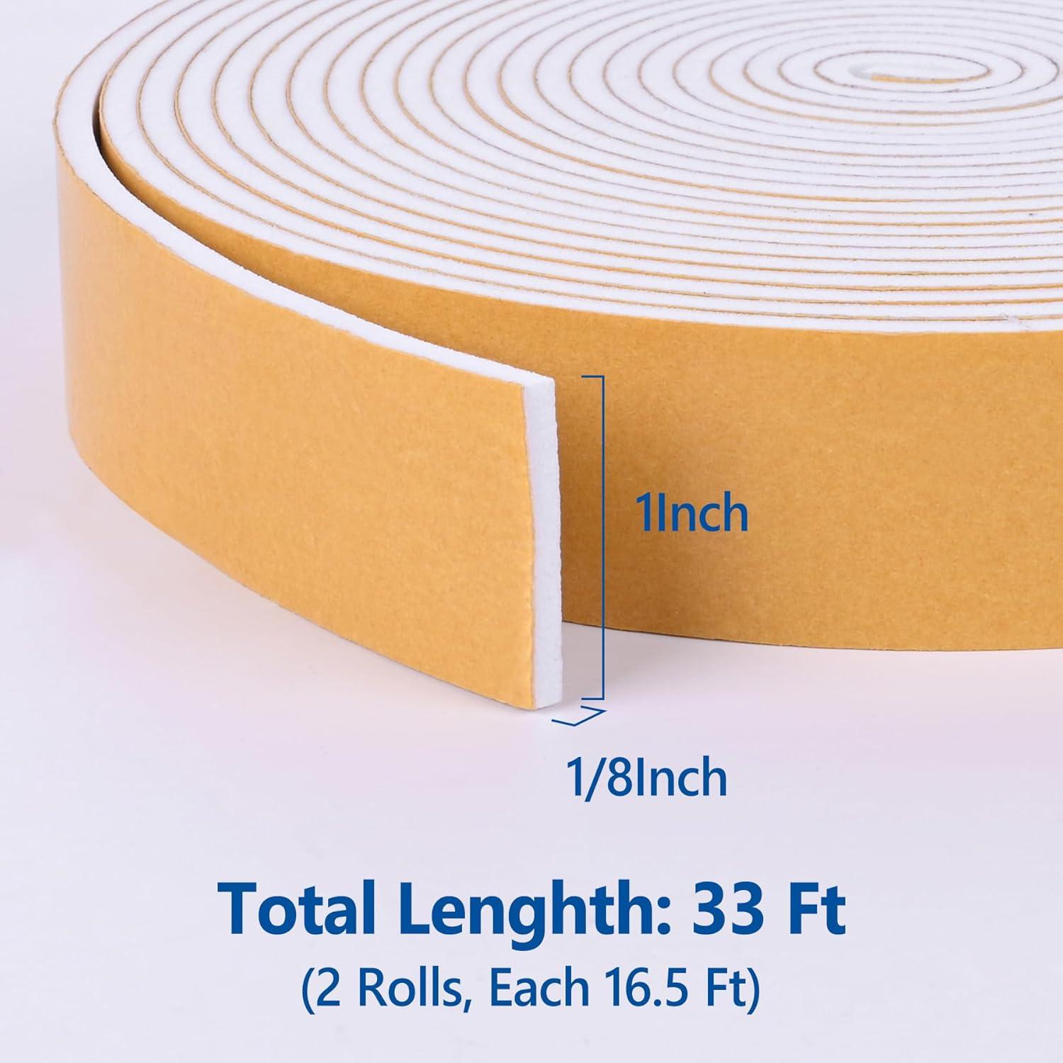 Cinta de Espuma Autoadhesiva Kikerike 2.54cm x 0.32cm x 10.06m