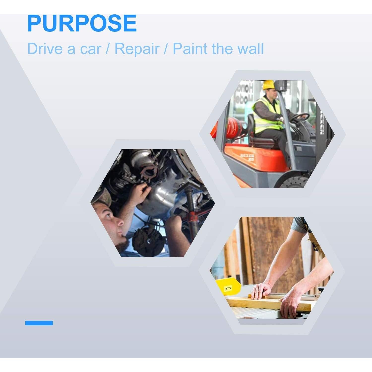 Guantes de Trabajo HANDLANDY Táctiles Unisex Medianos