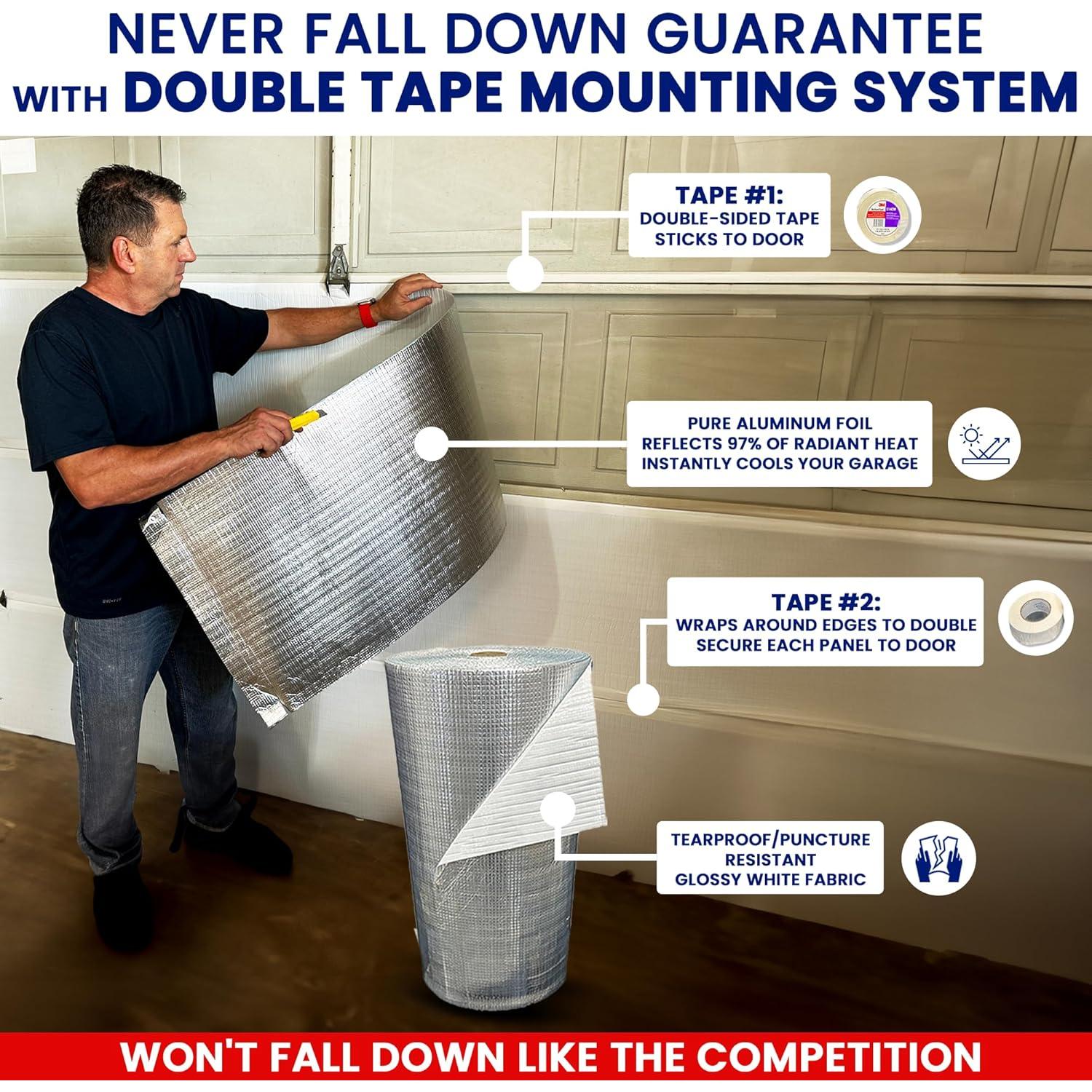 Kit de Aislamiento para Puertas de Garaje BlueTex 5 Paneles 16.76m x 2.44m