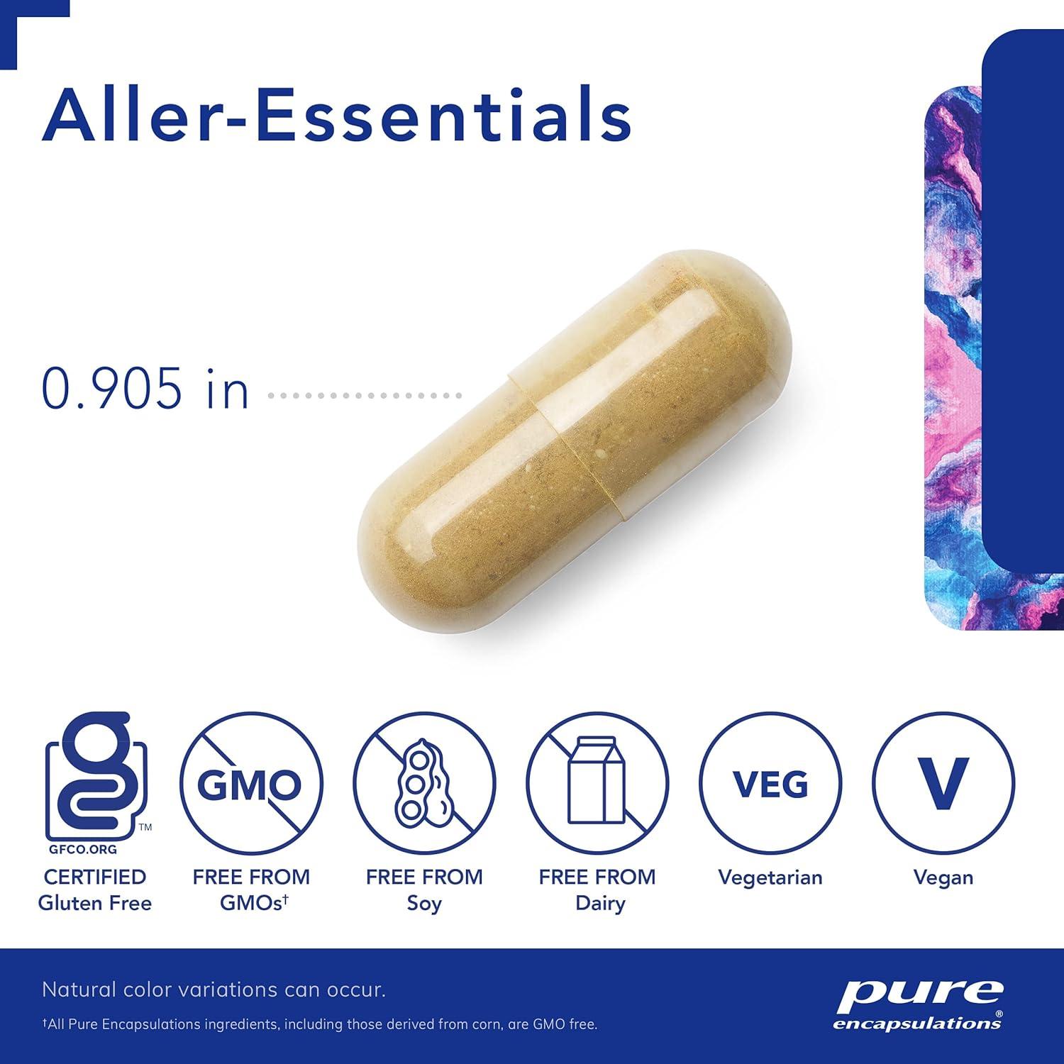 Suplemento Hipoalergénico Pure Encapsulations 60 Cápsulas
