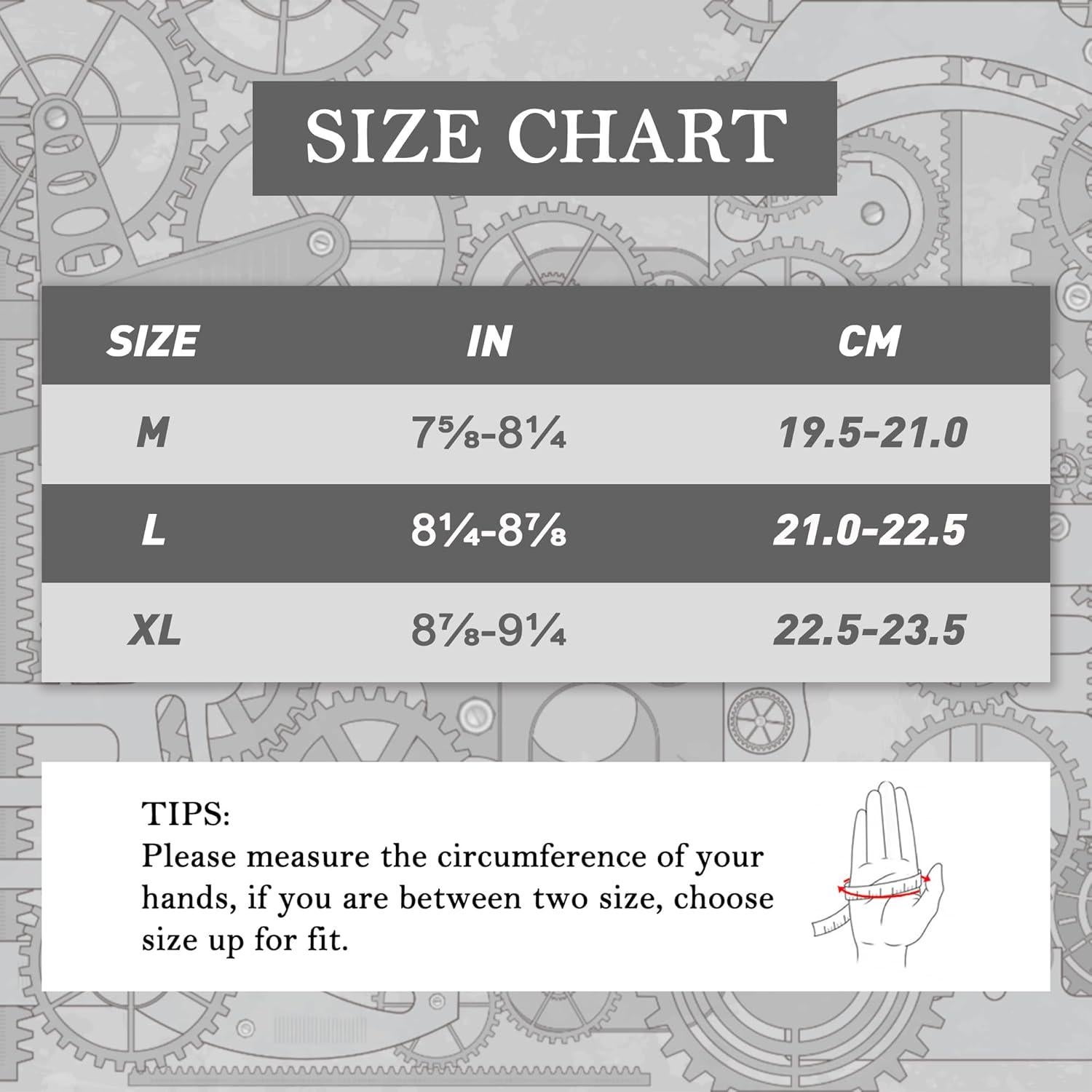 Guantes de Trabajo HANDLANDY Unisex Táctiles y Flexibles