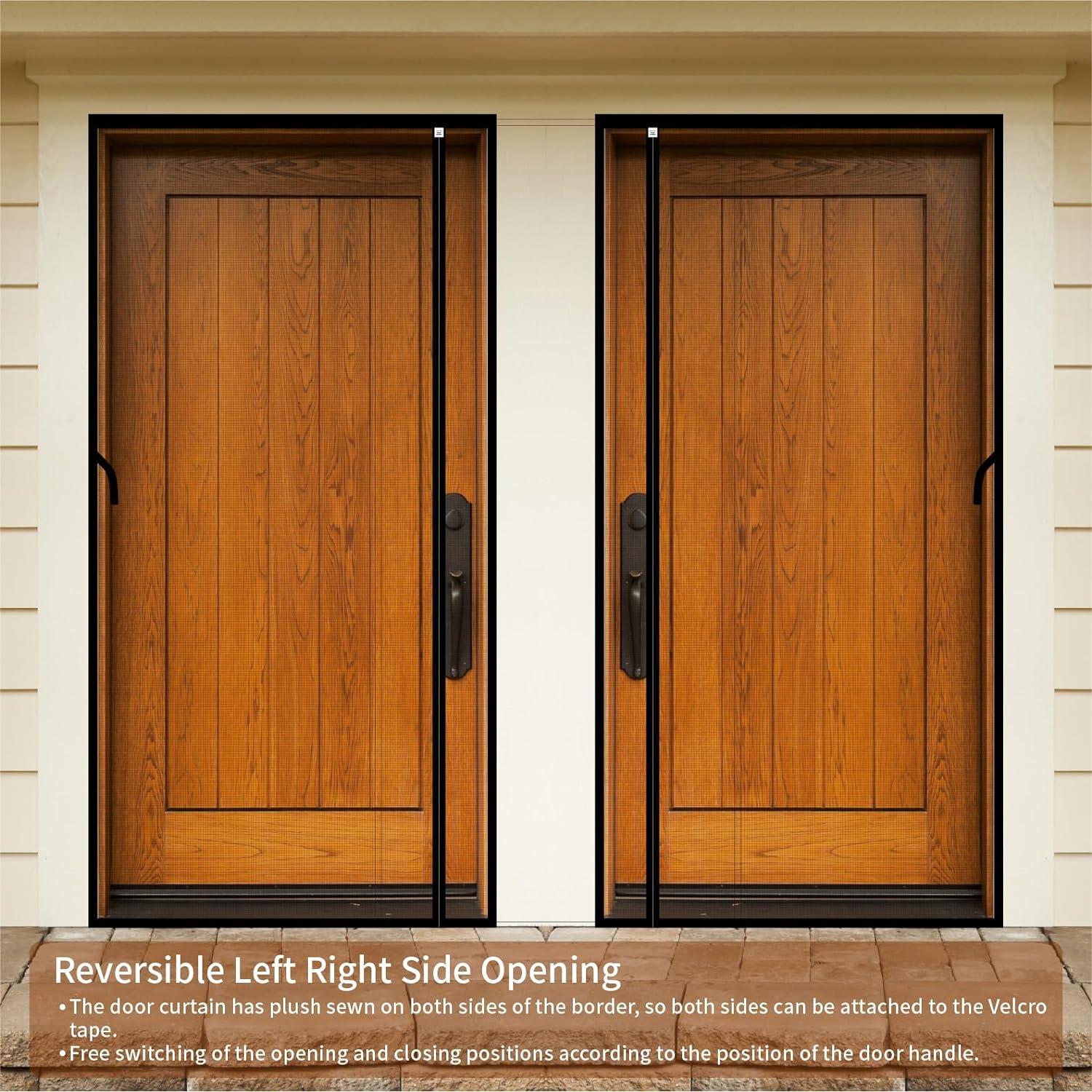 Malla de Puerta Magnética CHIYUNS 86 x 207 cm Gris