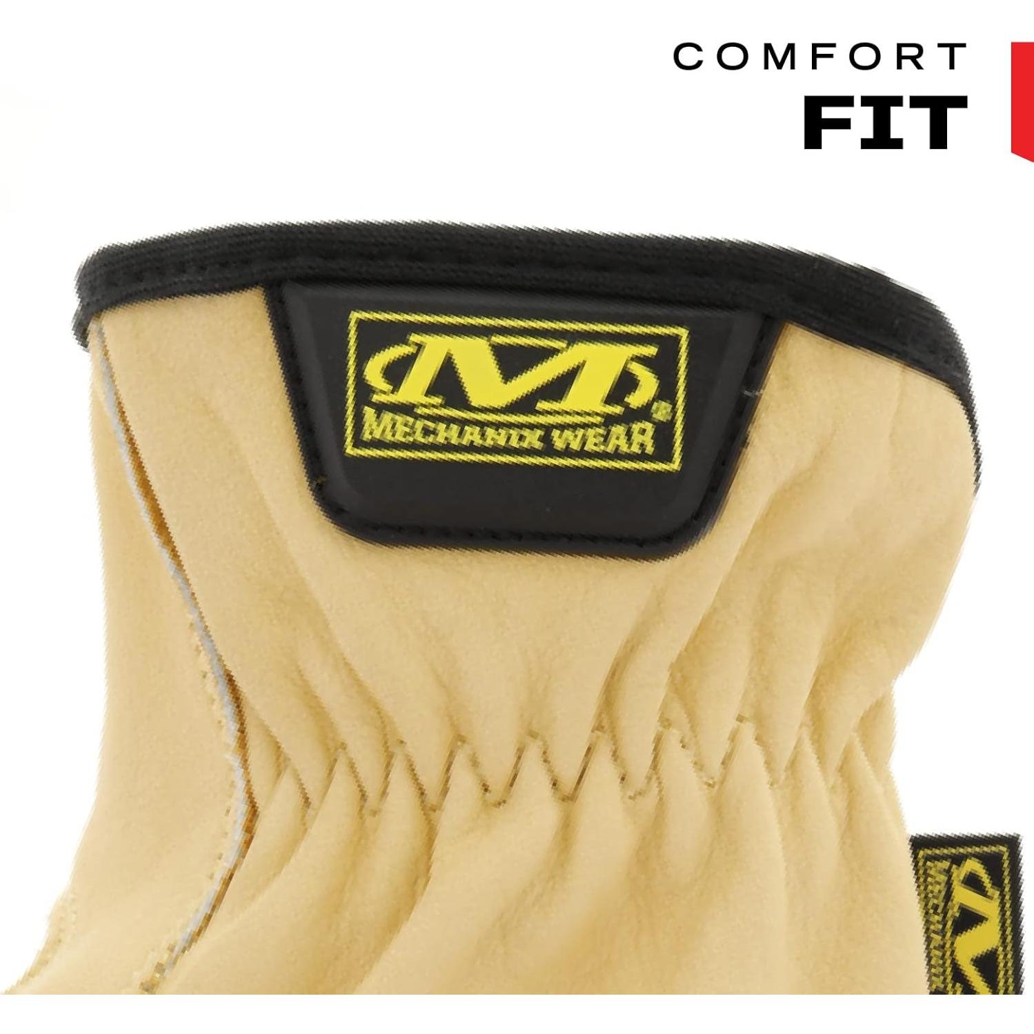 Guante de Trabajo Mechanix Wear de Cuero Durahide Beige XL