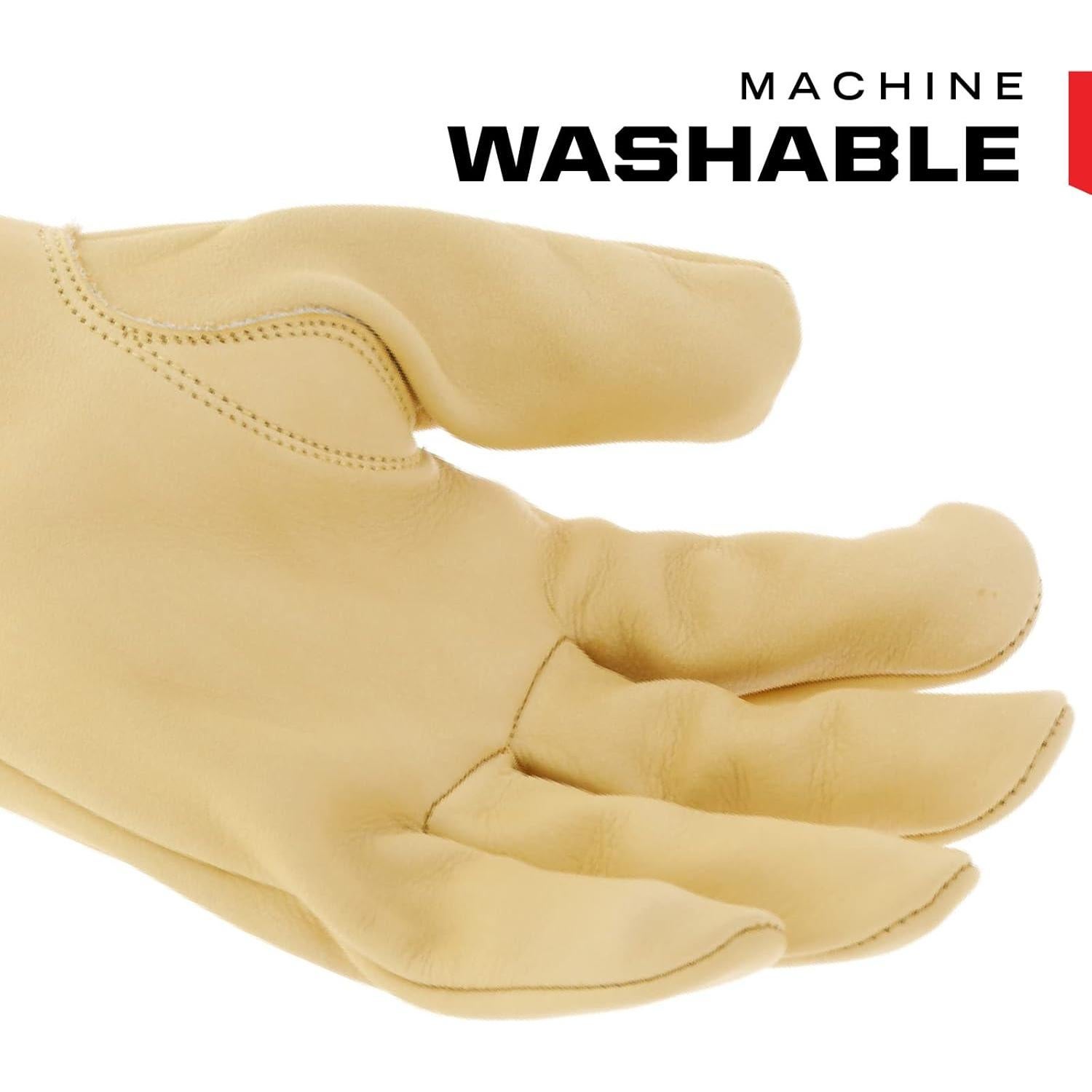 Guante de Trabajo Mechanix Wear de Cuero Durahide Beige XL