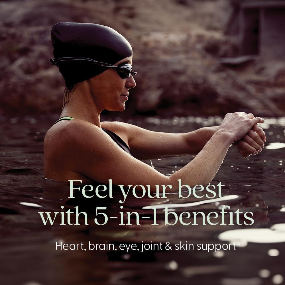 Suplemento Aceite de Pescado Wholemega New Chapter 90 Cápsulas