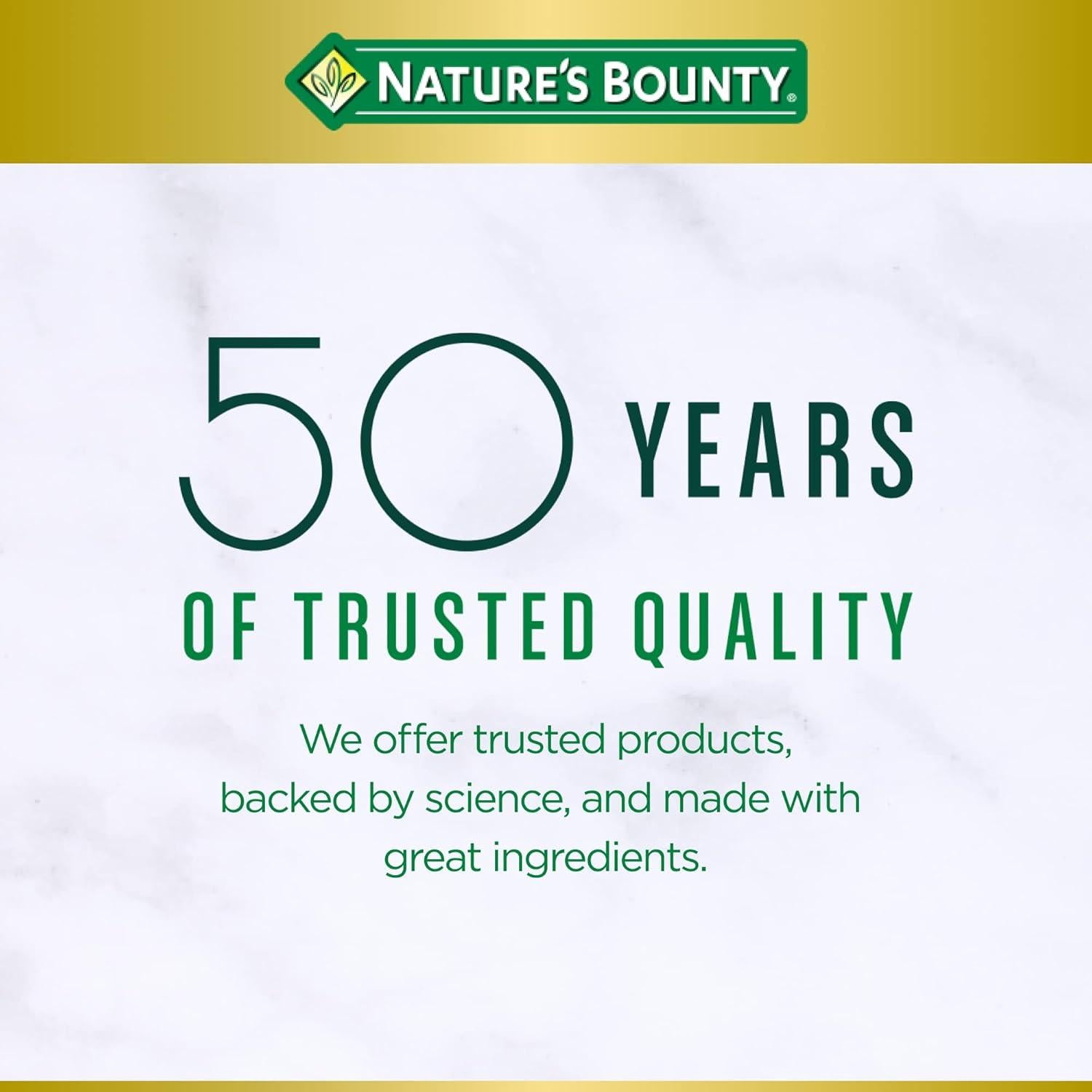 Cromo Picolinato Nature's Bounty 800 mcg, 50 Tabletas