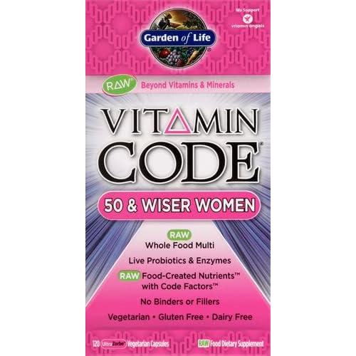 Multivitamínico Jardín de la Vida 50+ Hombres y Mujeres 240/120 Cápsulas