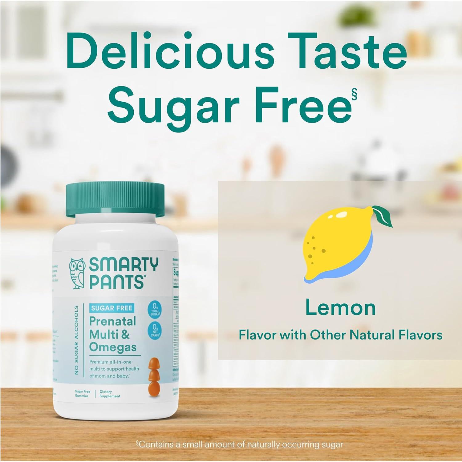 SmartyPants Gominolas Prenatales Sin Azúcar 60 Unidades