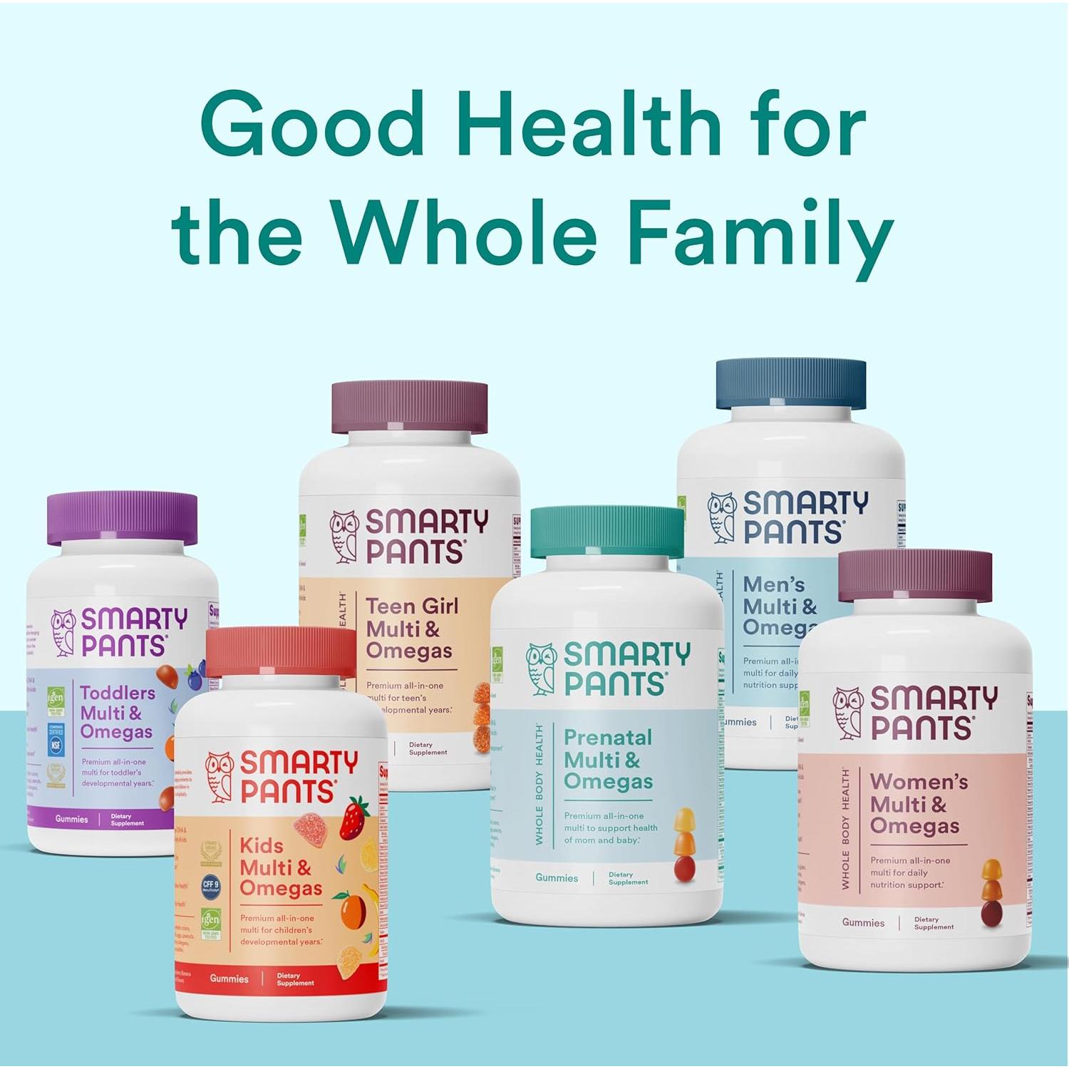 SmartyPants Gominolas Prenatales Sin Azúcar 60 Unidades