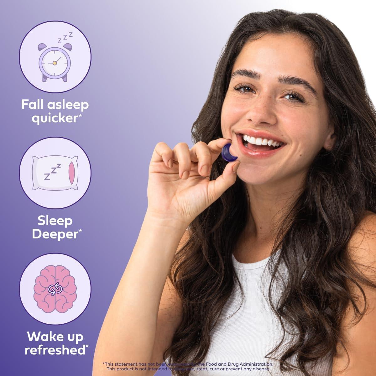 Gomitas de Sueños Dulces 5mg Melatonina Veganas 60 Unidades