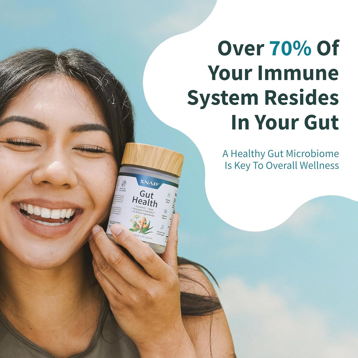 Suplementos Snap Salud Intestinal 50 Cápsulas 60g