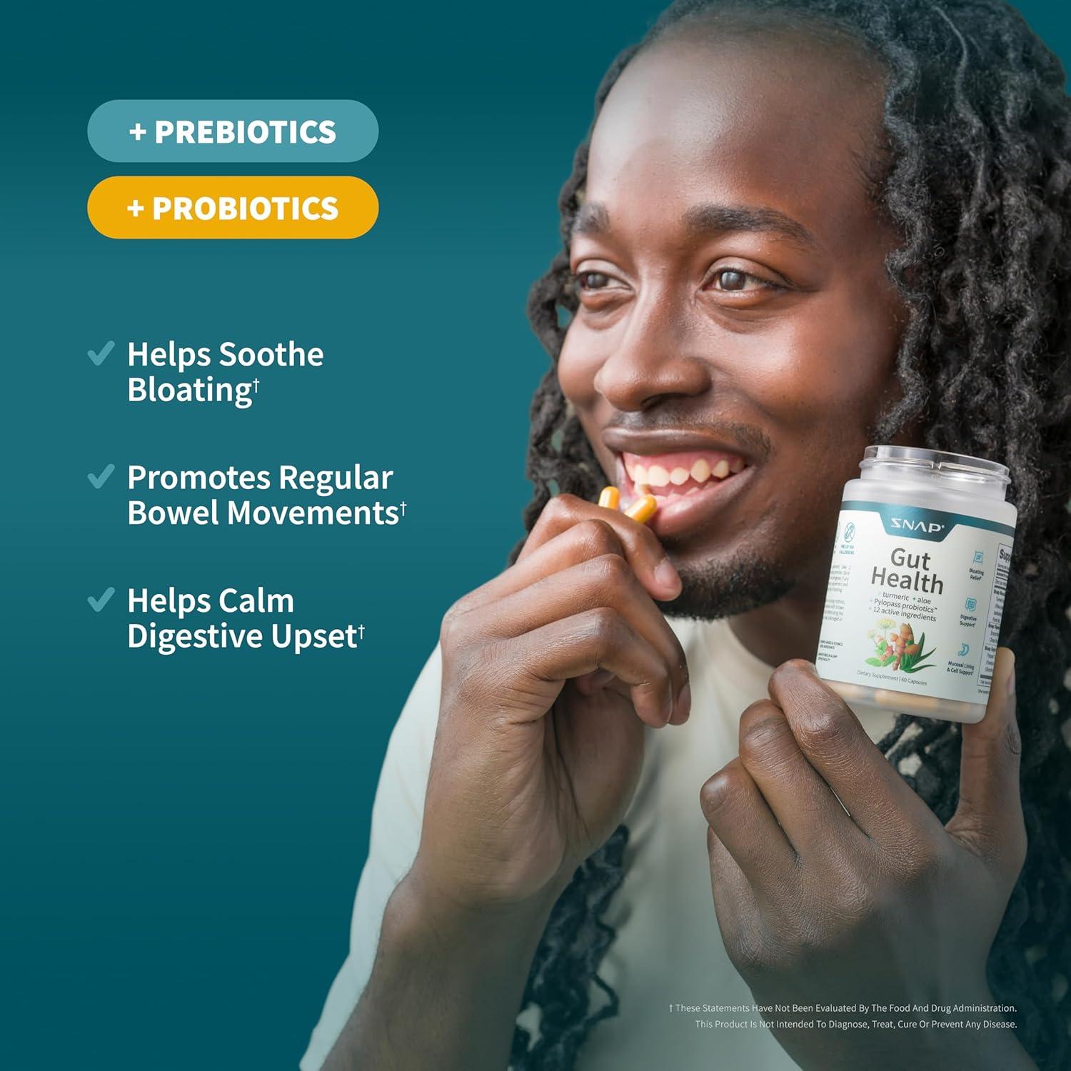 Suplementos Snap Salud Intestinal 50 Cápsulas 60g