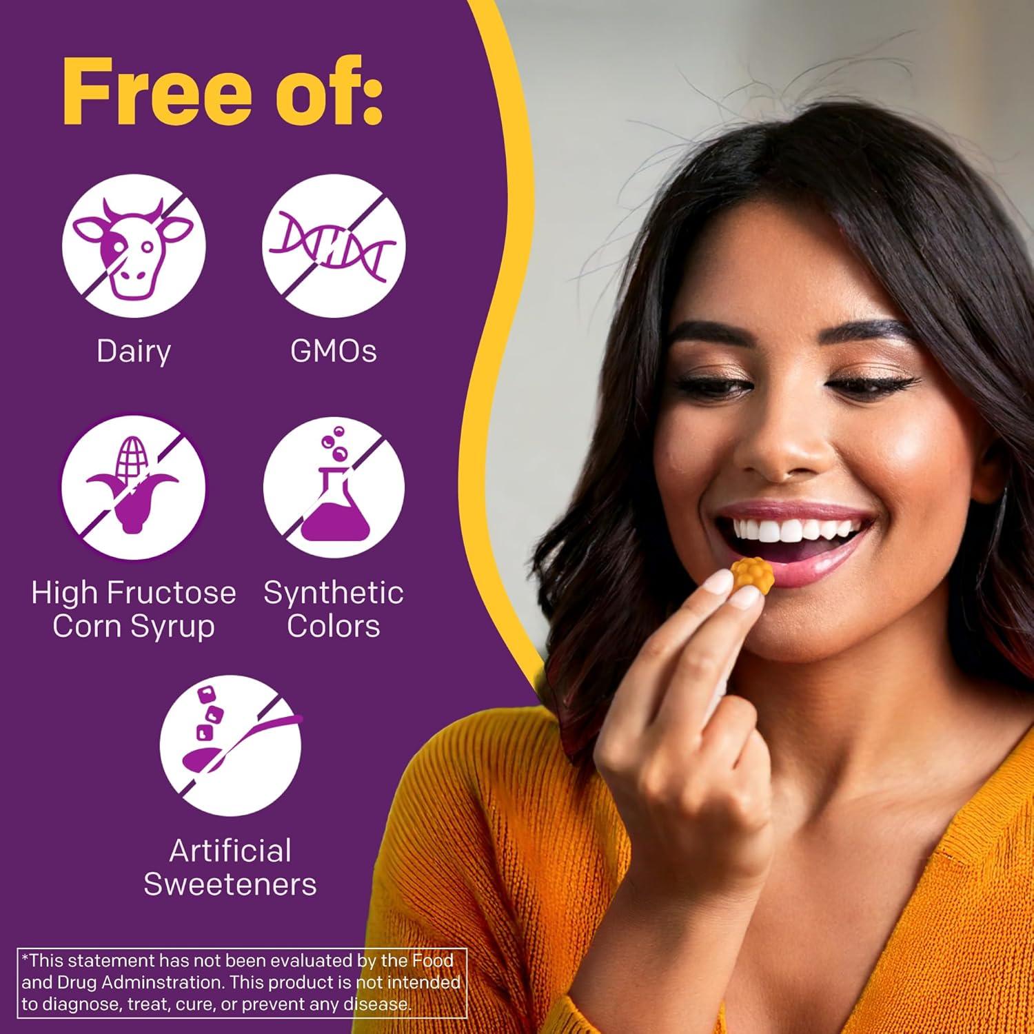 Gominolas de Fibra Prebiótica MiraFIBER 72 Unidades Sabor Fruta