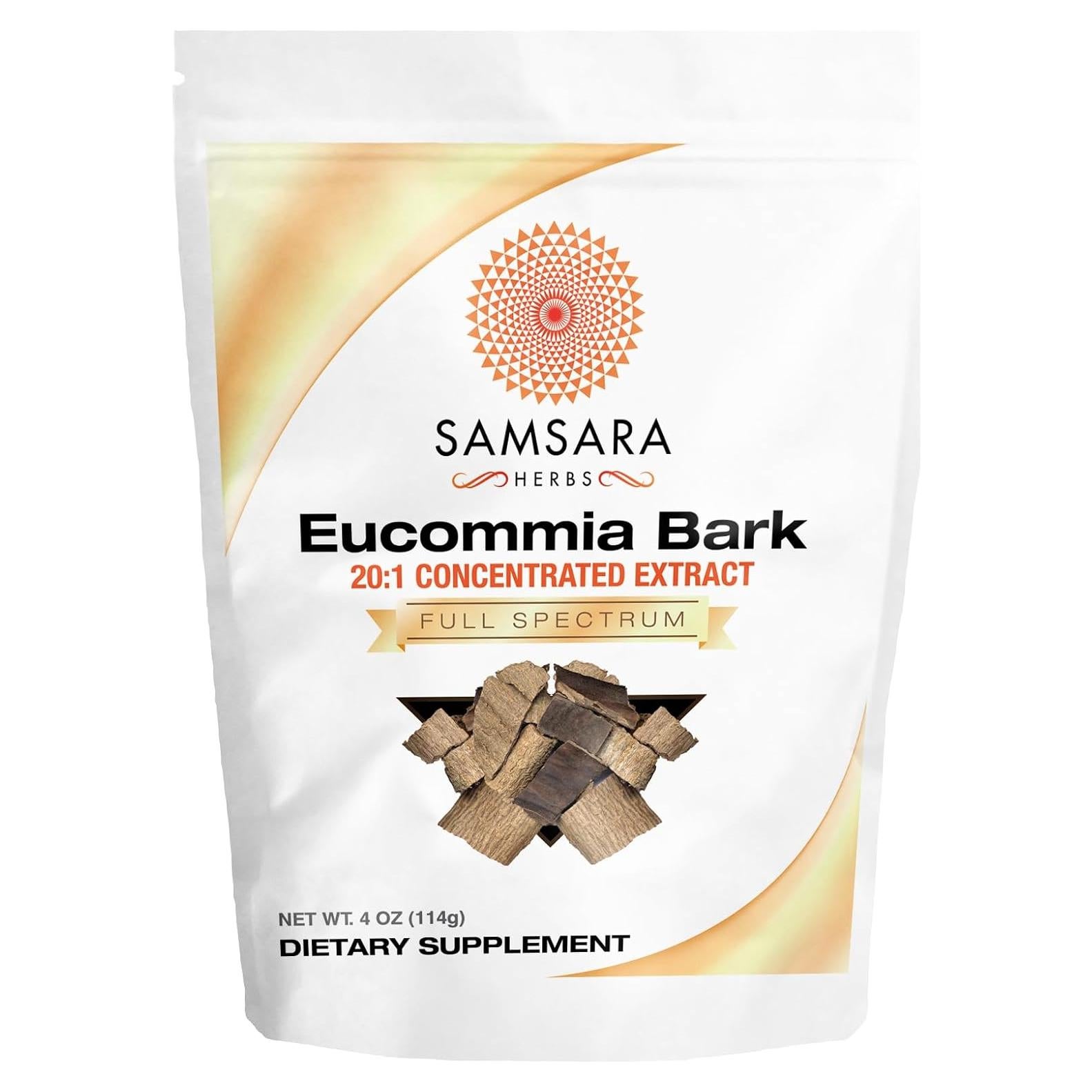 Extracto de Eucommia en Polvo Samsara Herbs 227g 20:1