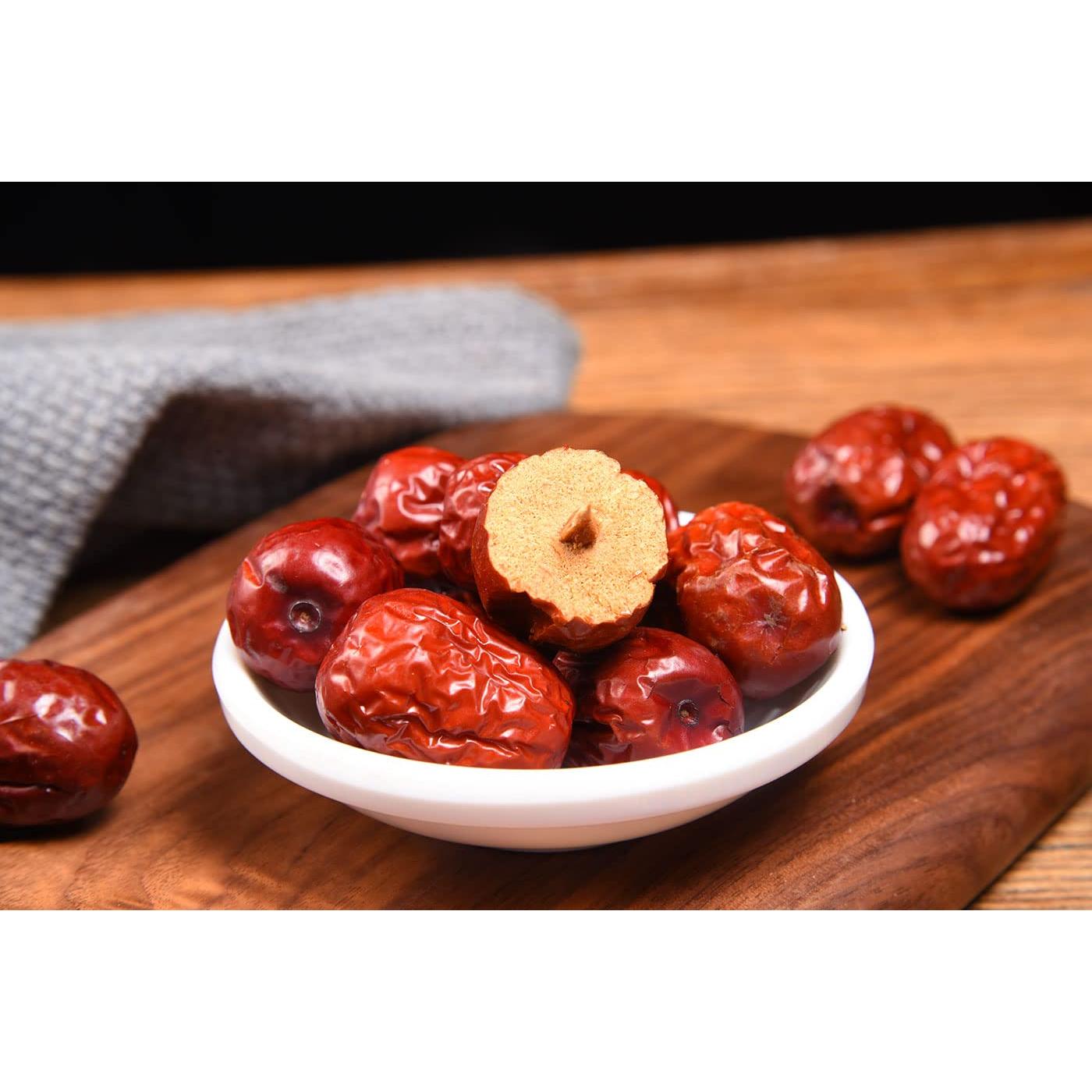 Dátiles Rojos Jujube YILINSHA 453g 100% Naturales