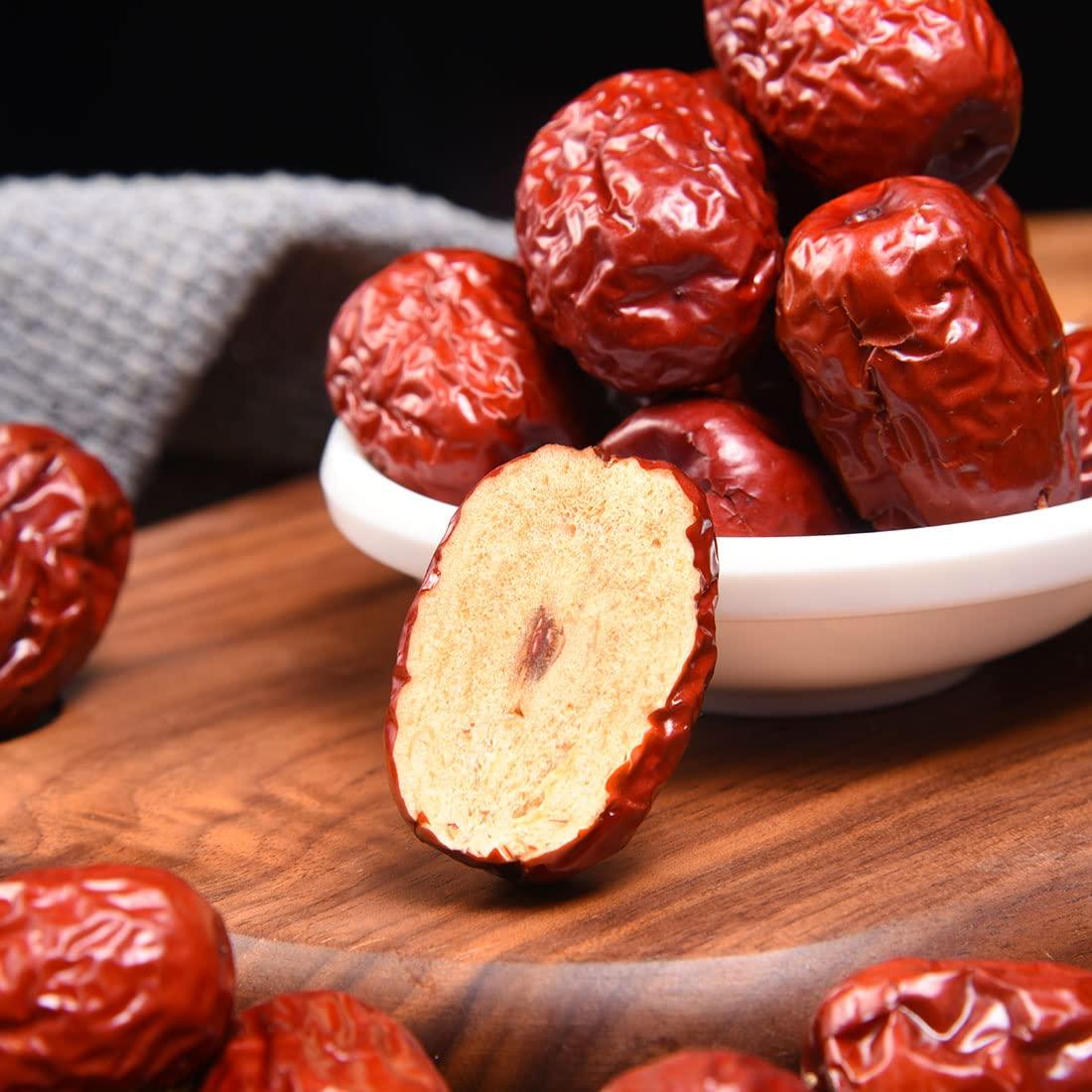 Dátiles Rojos Jujube YILINSHA 453g 100% Naturales