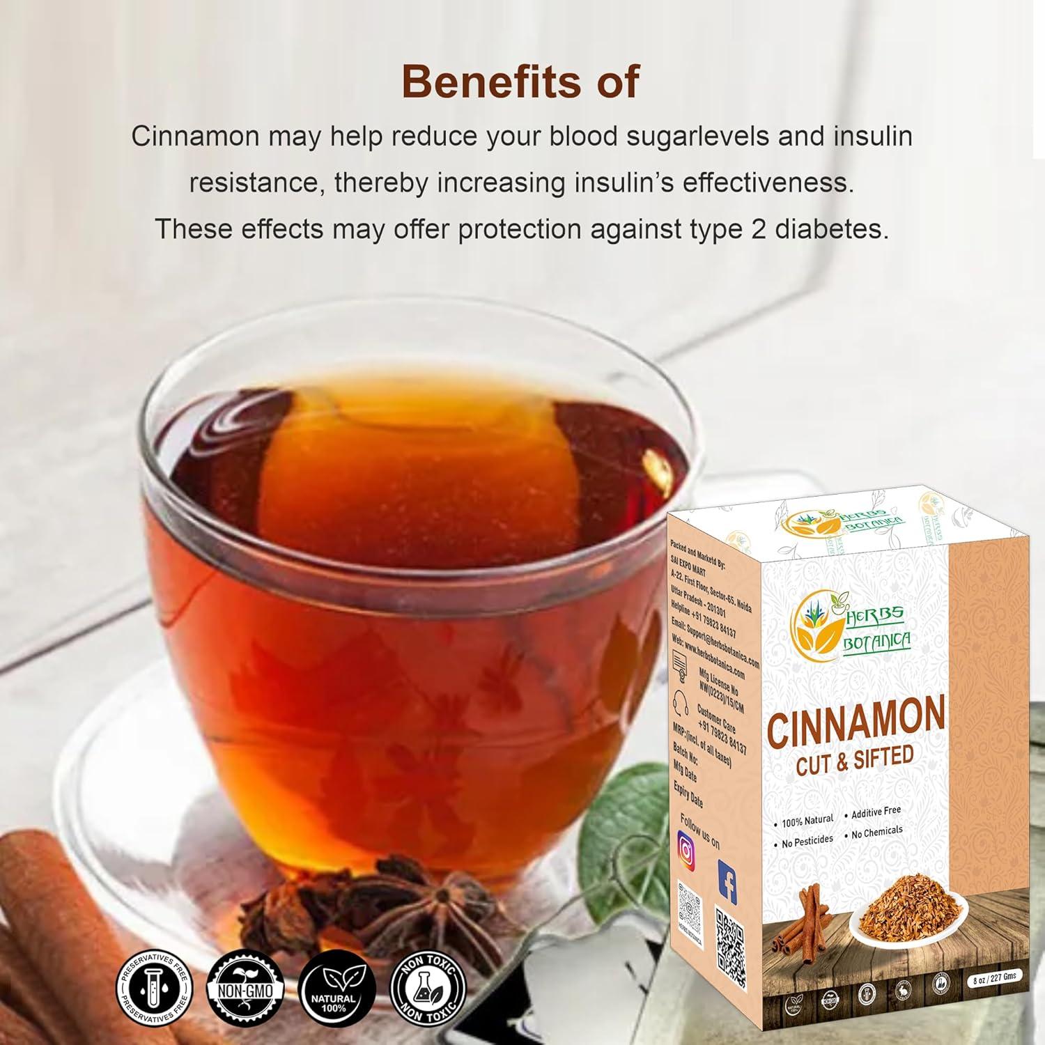 Chips de Canela Premium Herbs Botanica 226.8 g - Sabor y Aroma