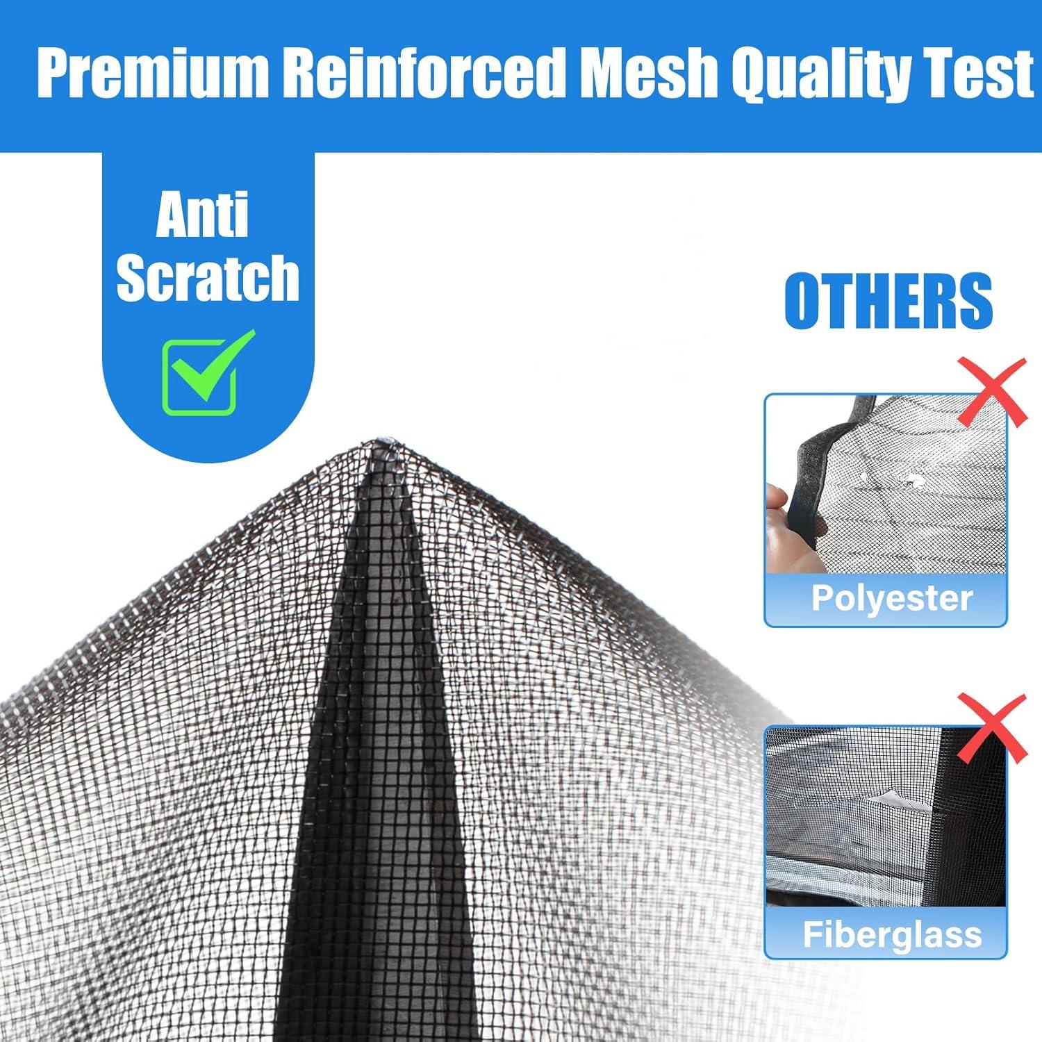 Puerta Pantalla Magnética CANLENE 36x82 cm Fácil Instalación