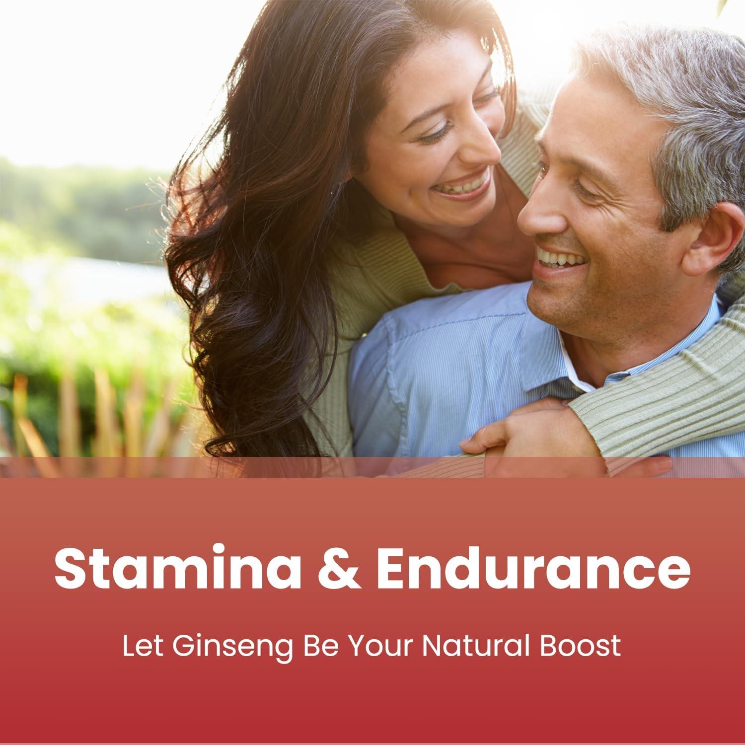 Cápsulas de Ginseng Rojo NutraChamps 120 Unidades - Energía y Vitalidad