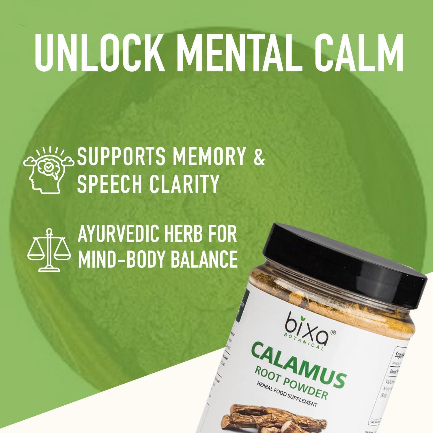 Polvo de Raíz de Calamus Bixa Botanical 198 g - Suplemento Herbal