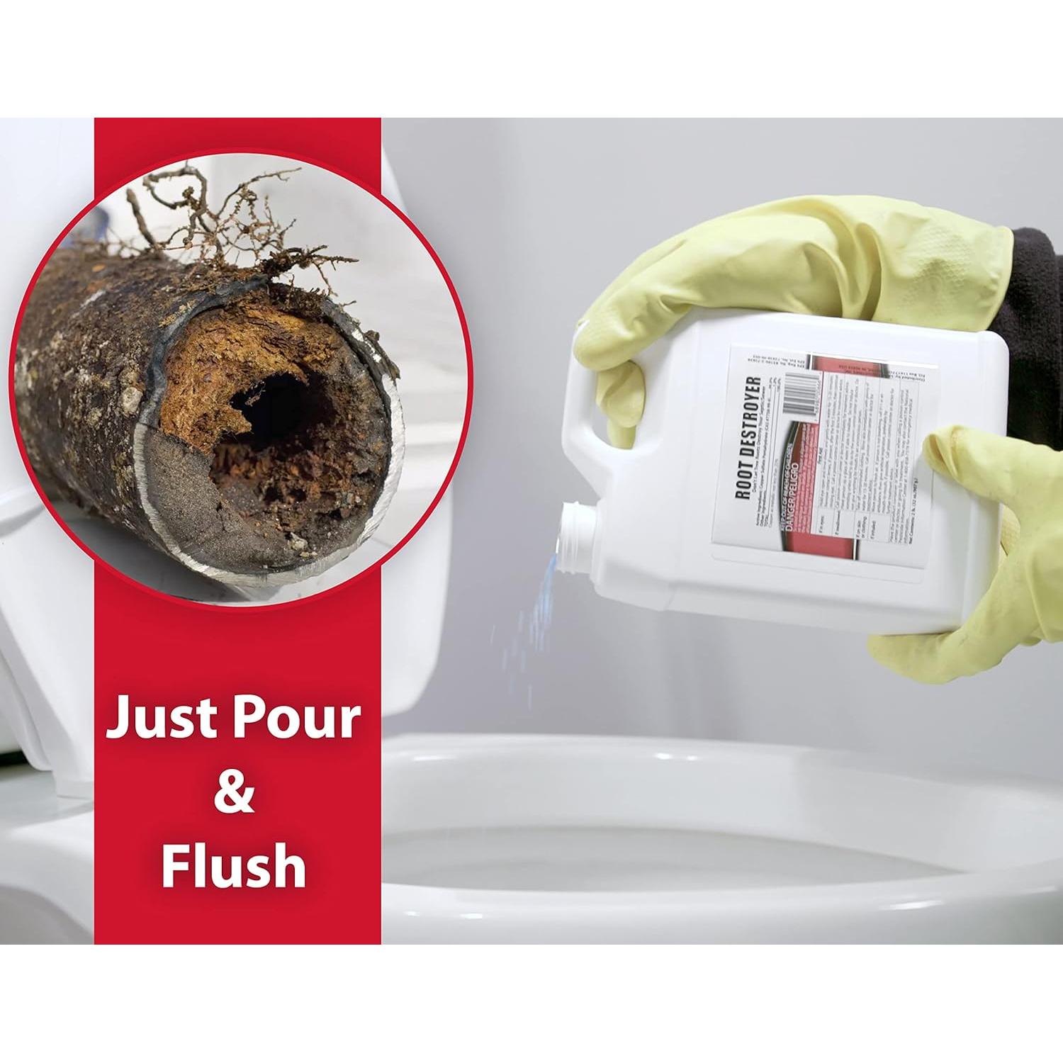 Destruidor de Raíces Sanco 0.91kg - Asesino de Raíces para Tuberías