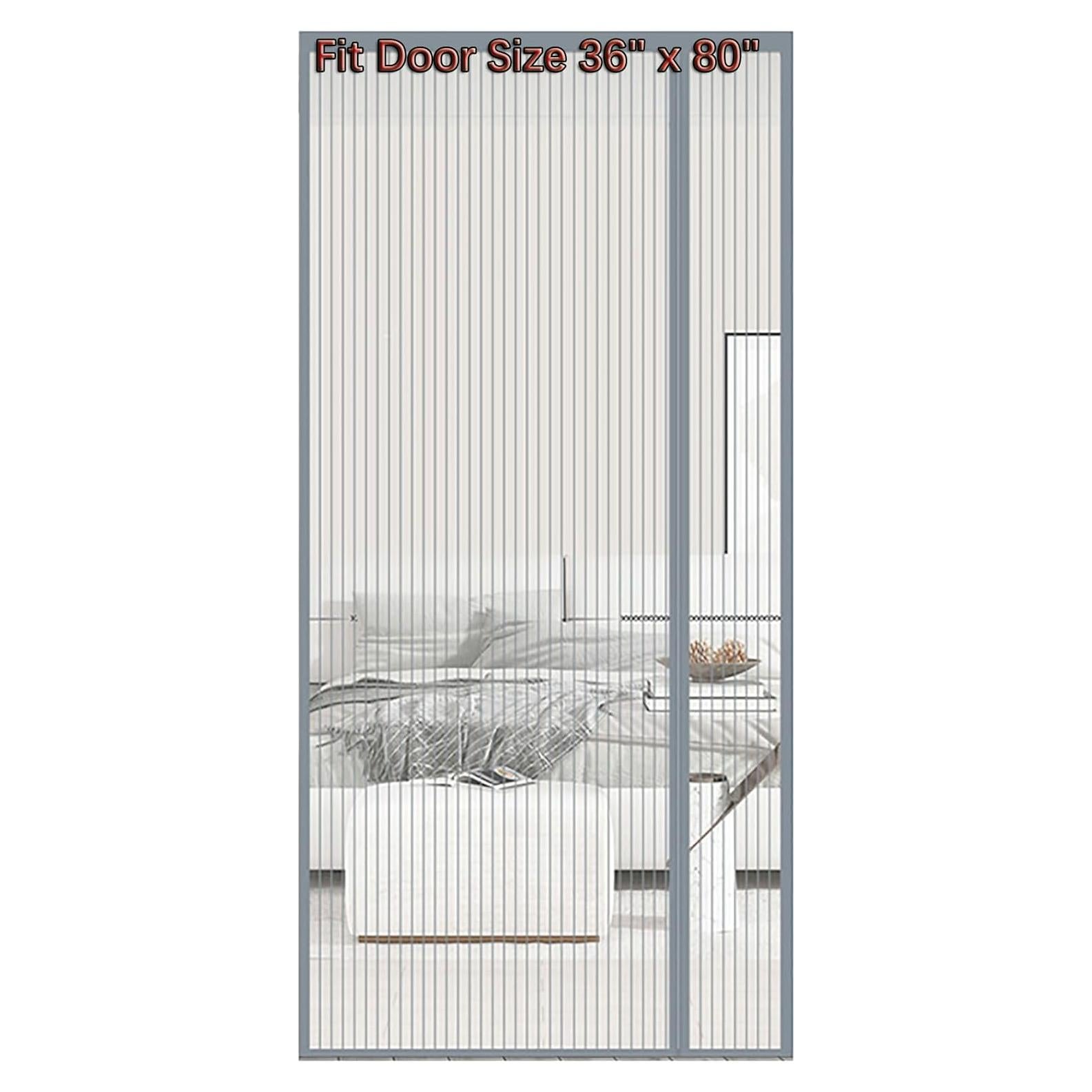 Pantalla de Puerta Magnética PHOGARY 91x203 cm Malla Fibra Vidrio