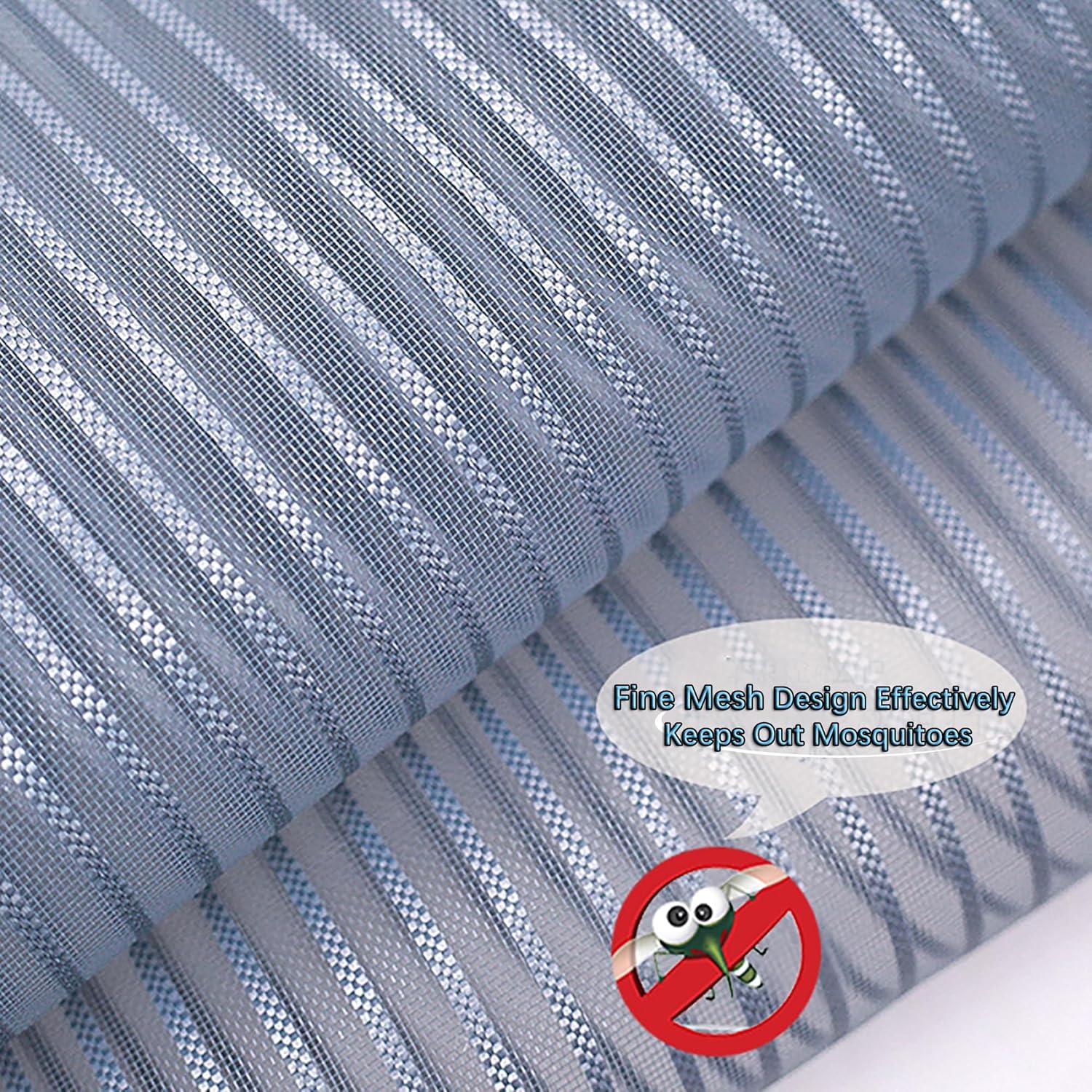 Pantalla de Puerta Magnética PHOGARY 91x203 cm Malla Fibra Vidrio