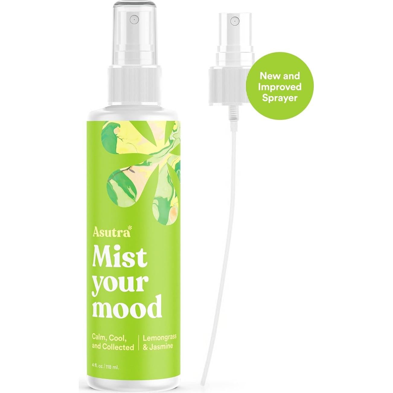 Spray Aromaterapia ASUTRA 118 ml - Hierba de Limón y Jazmín