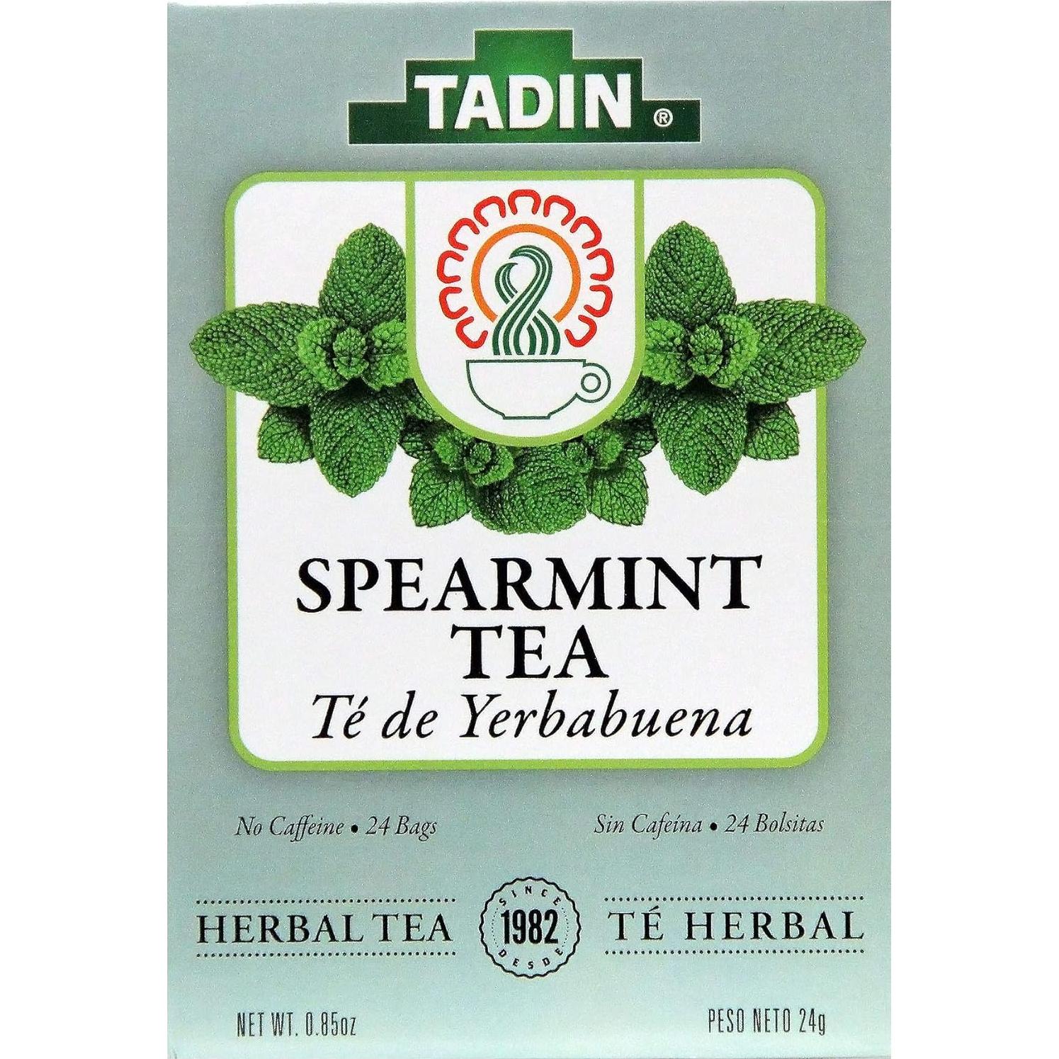 Té de Menta Verde Tadin 24 Bolsitas - Alivio Indigestión