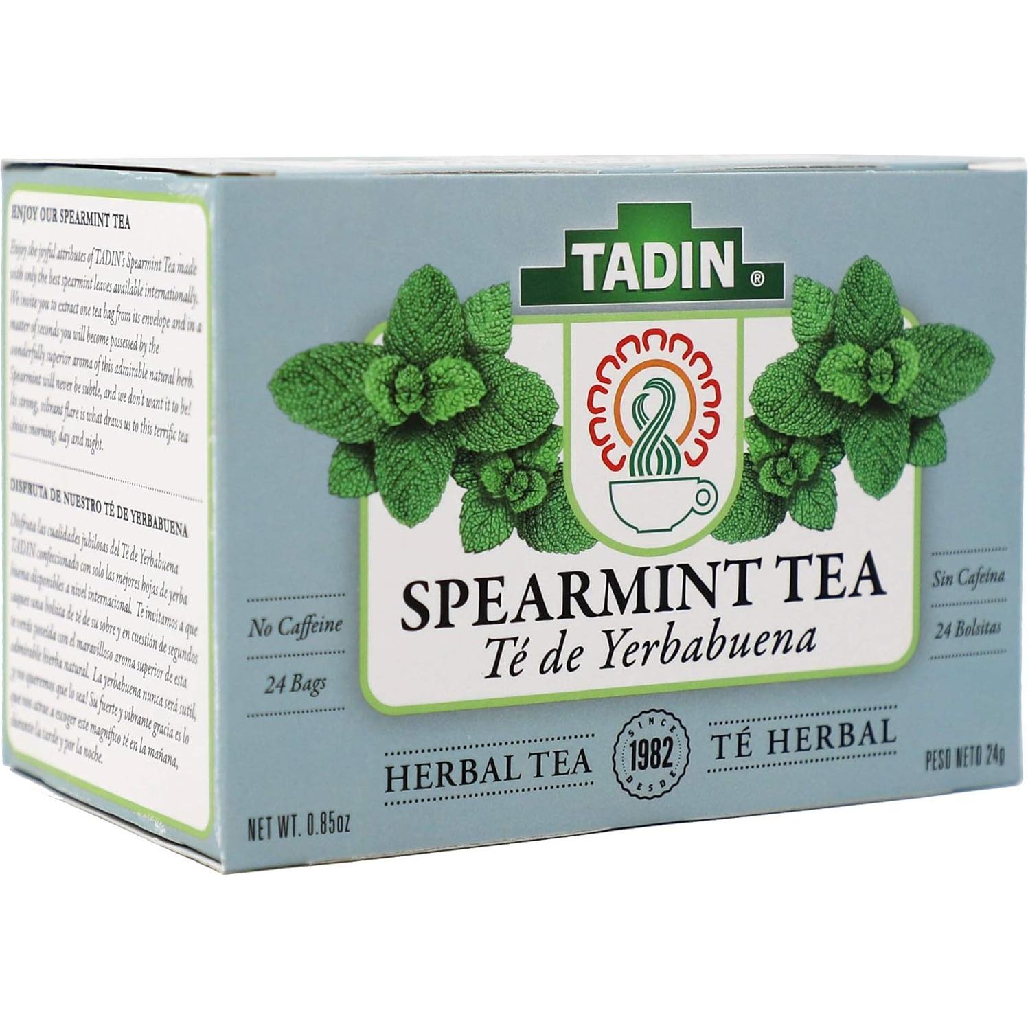 Té de Menta Verde Tadin 24 Bolsitas - Alivio Indigestión